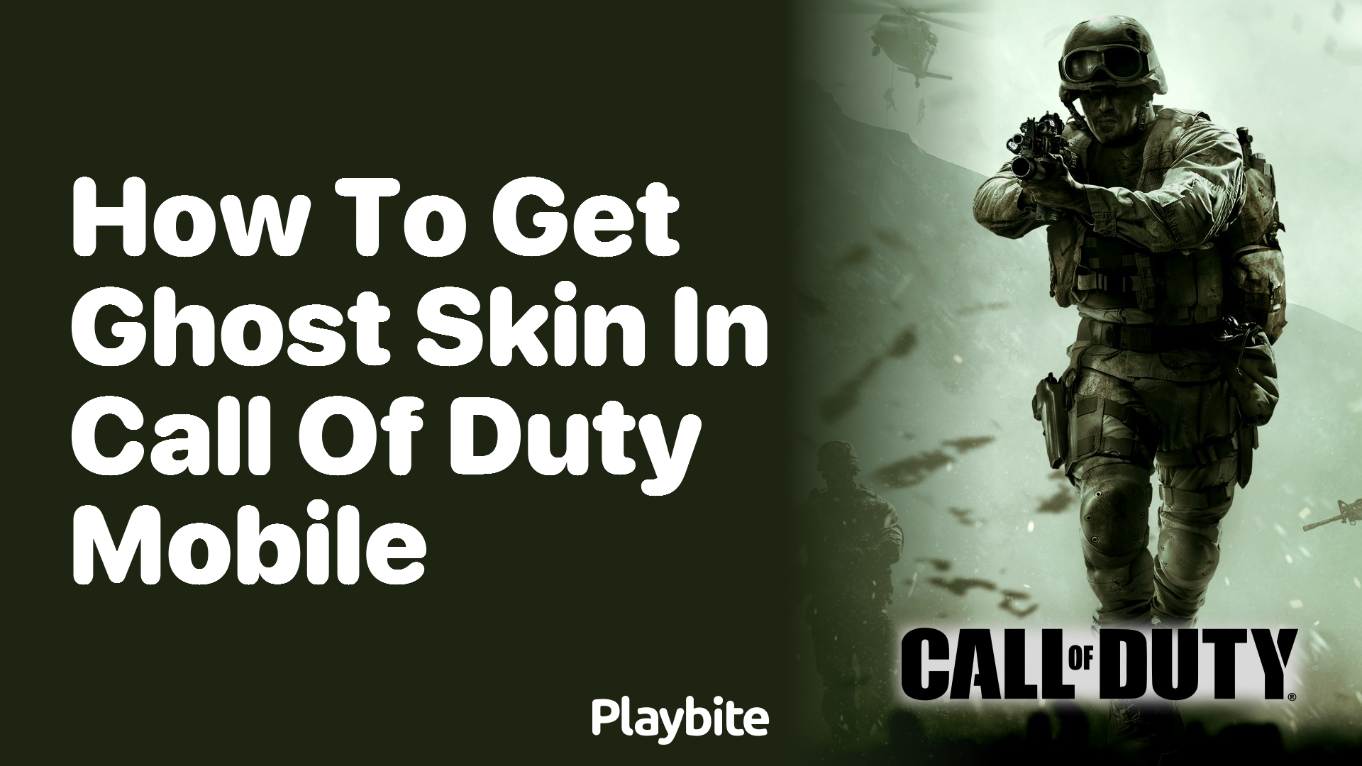 How to Get Ghost Skin in Call of Duty Mobile