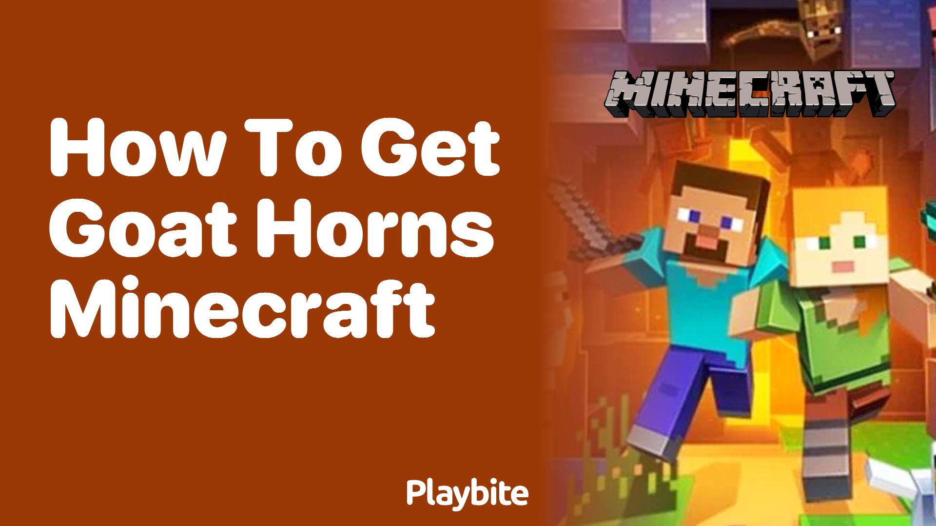 How to Get Goat Horns in Minecraft