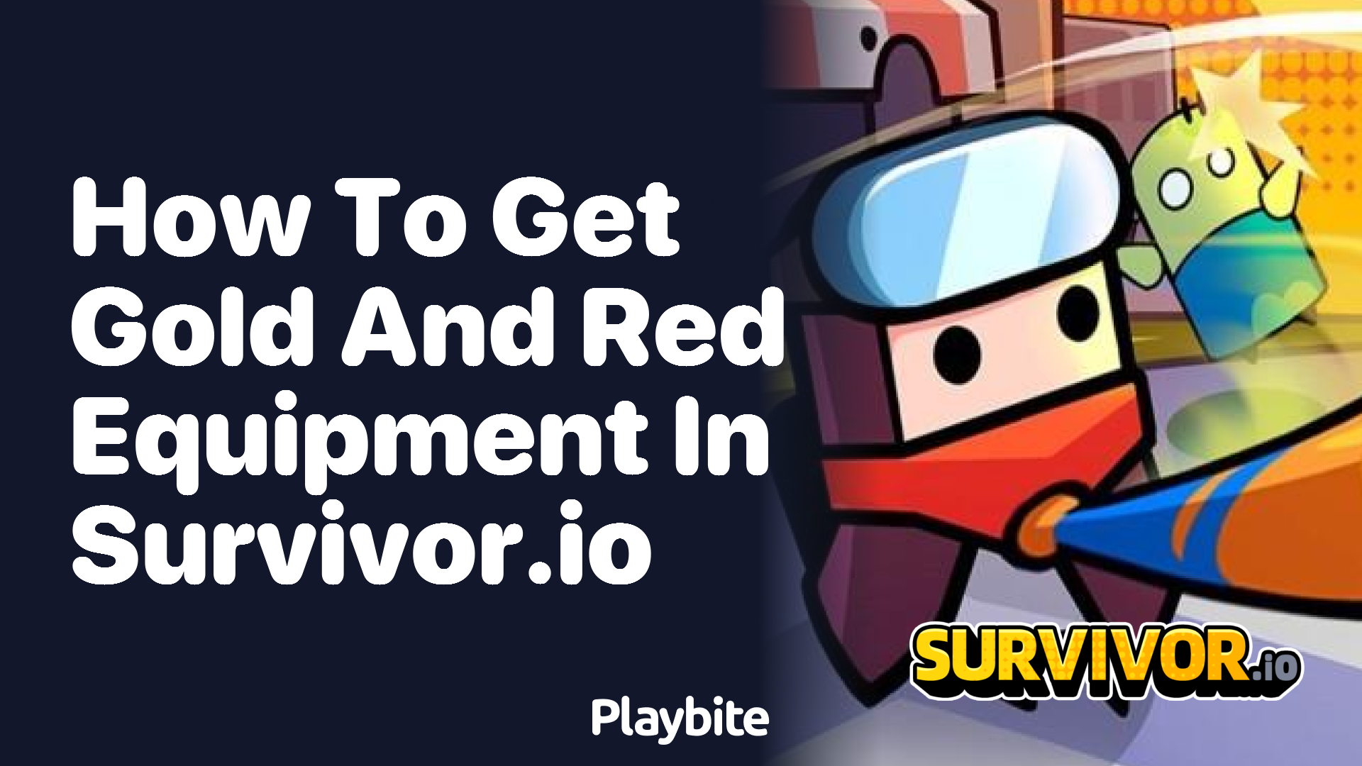 How to Get Gold and Red Equipment in Survivor.io