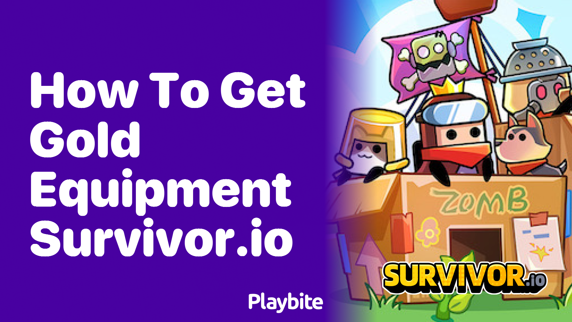 How to Get Gold Equipment in Survivor.io