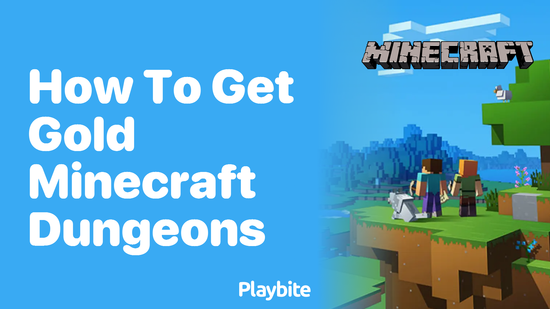 How to Get Gold in Minecraft Dungeons