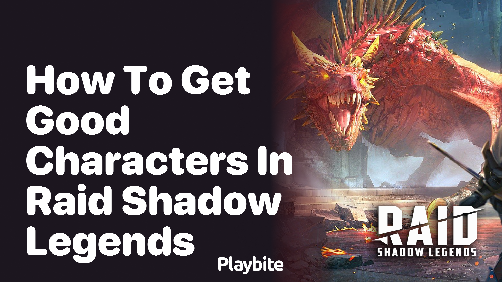 How to Get Good Characters in Raid Shadow Legends