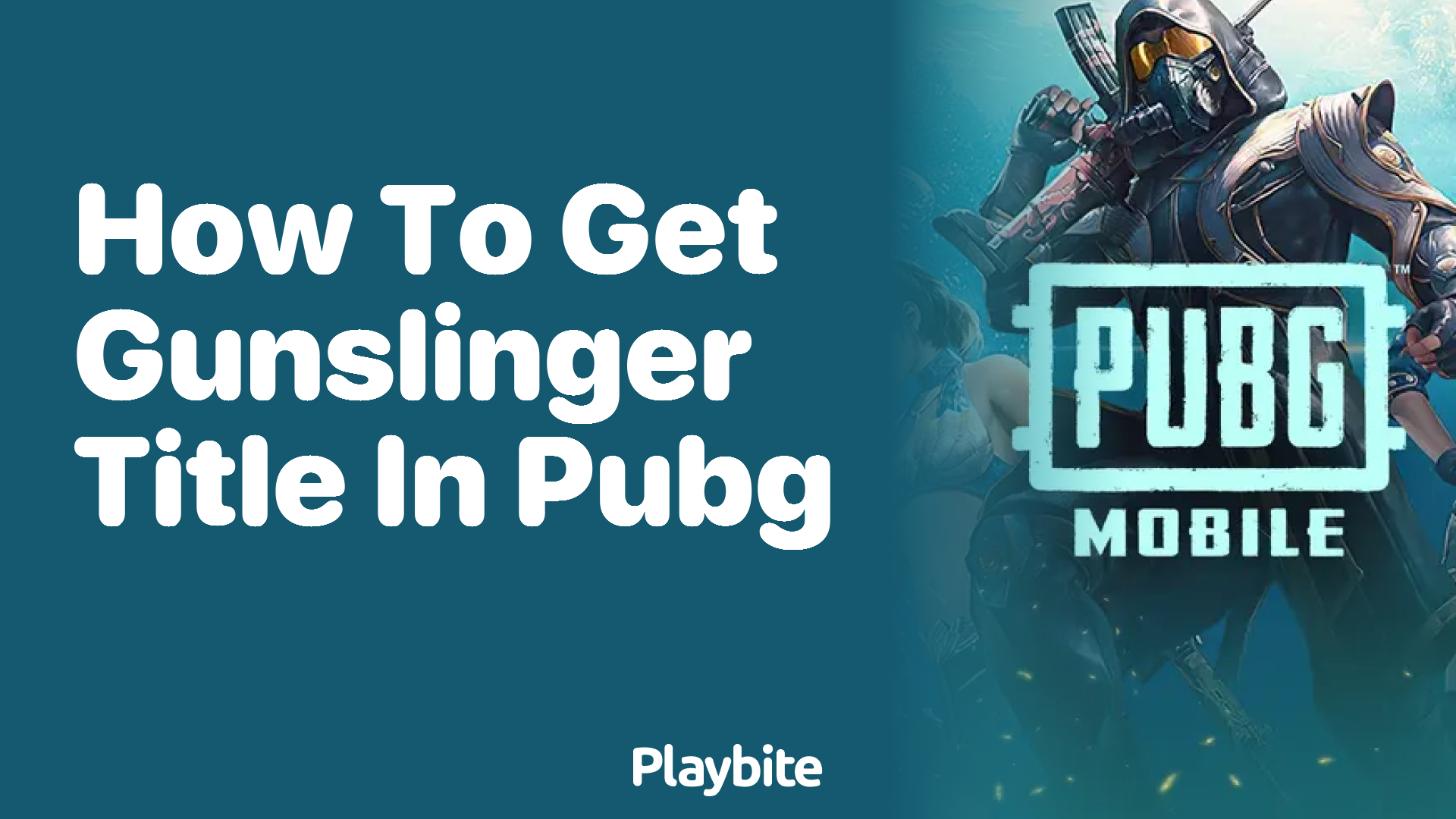 How to Get the Gunslinger Title in PUBG Mobile