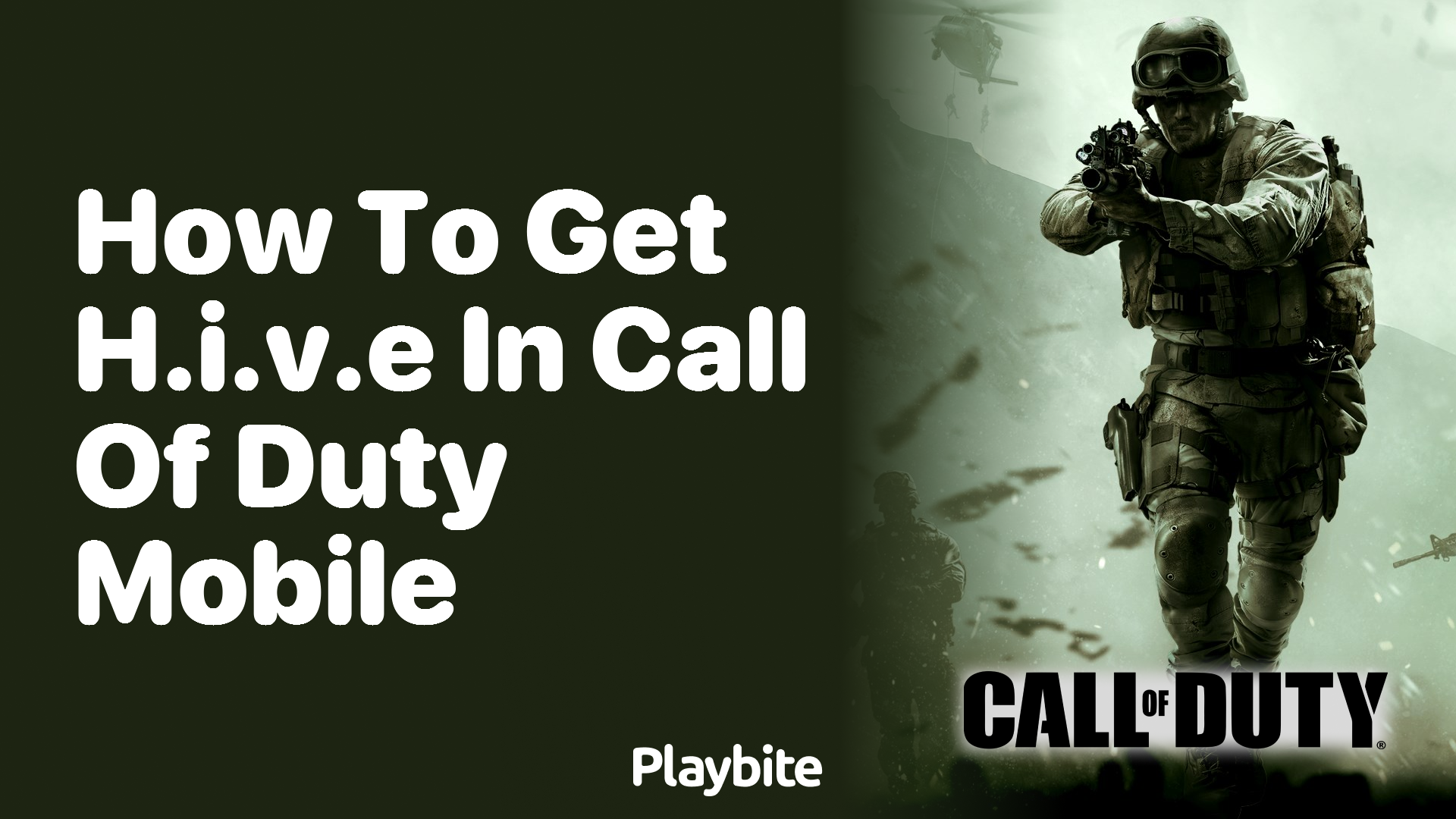 How to Get H.I.V.E in Call of Duty Mobile