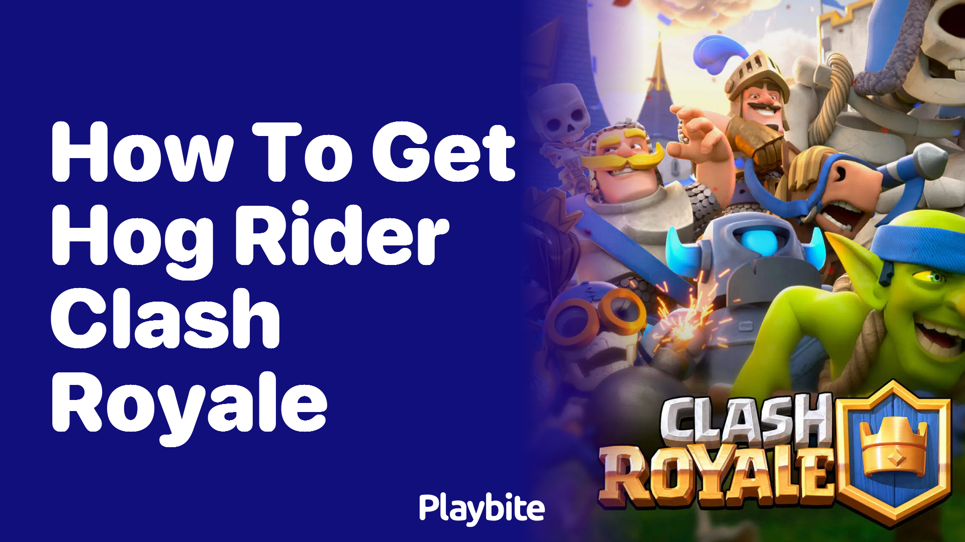 How to Get Hog Rider in Clash Royale?