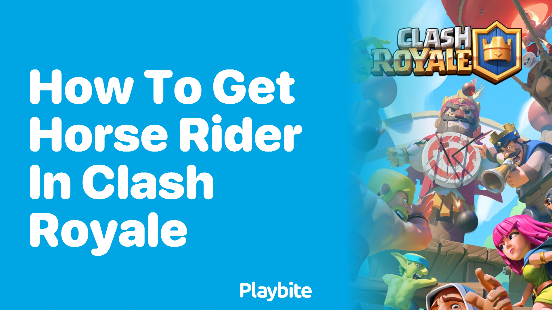 How to Get the Horse Rider in Clash Royale