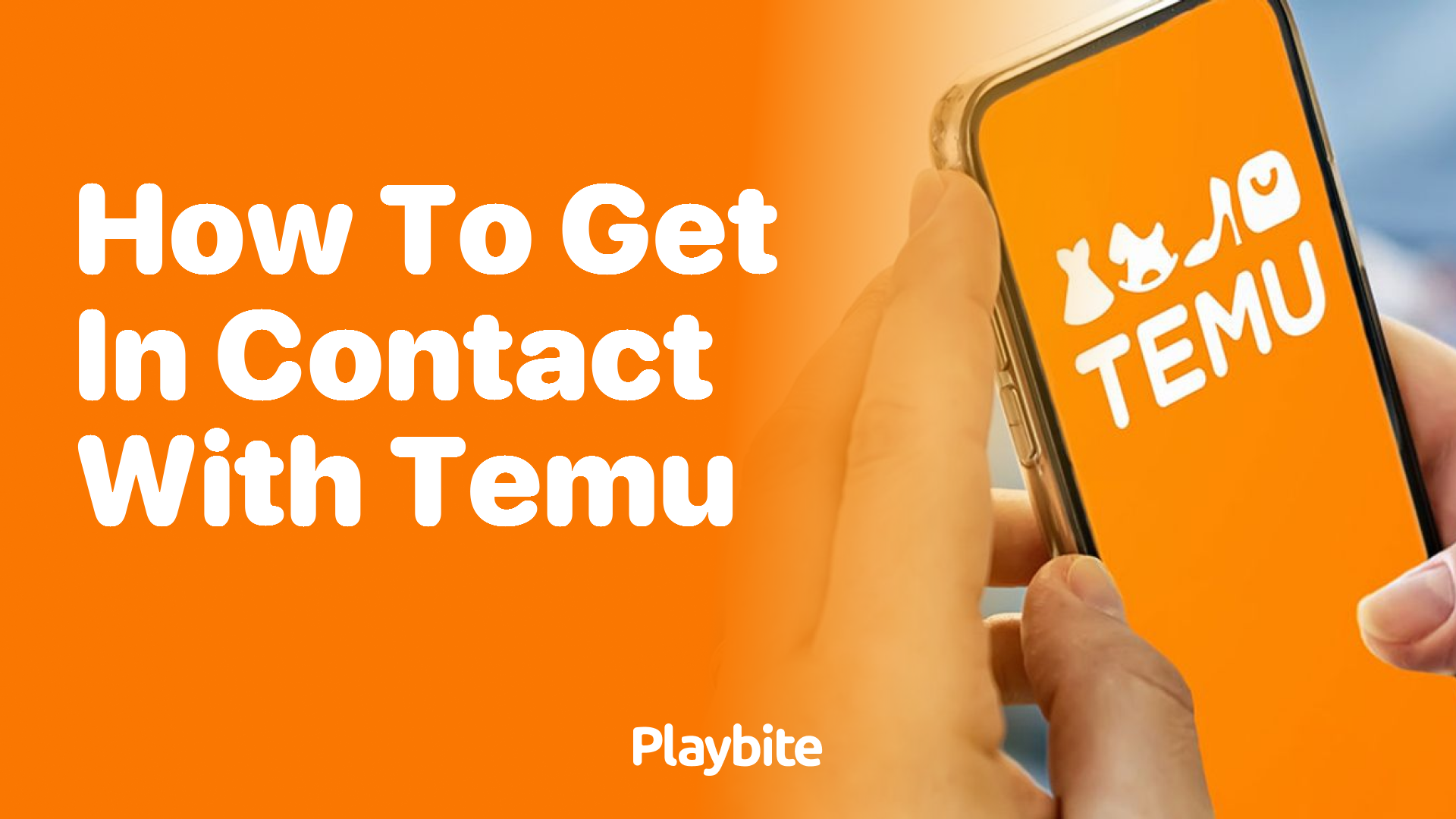 How to Get in Contact with Temu