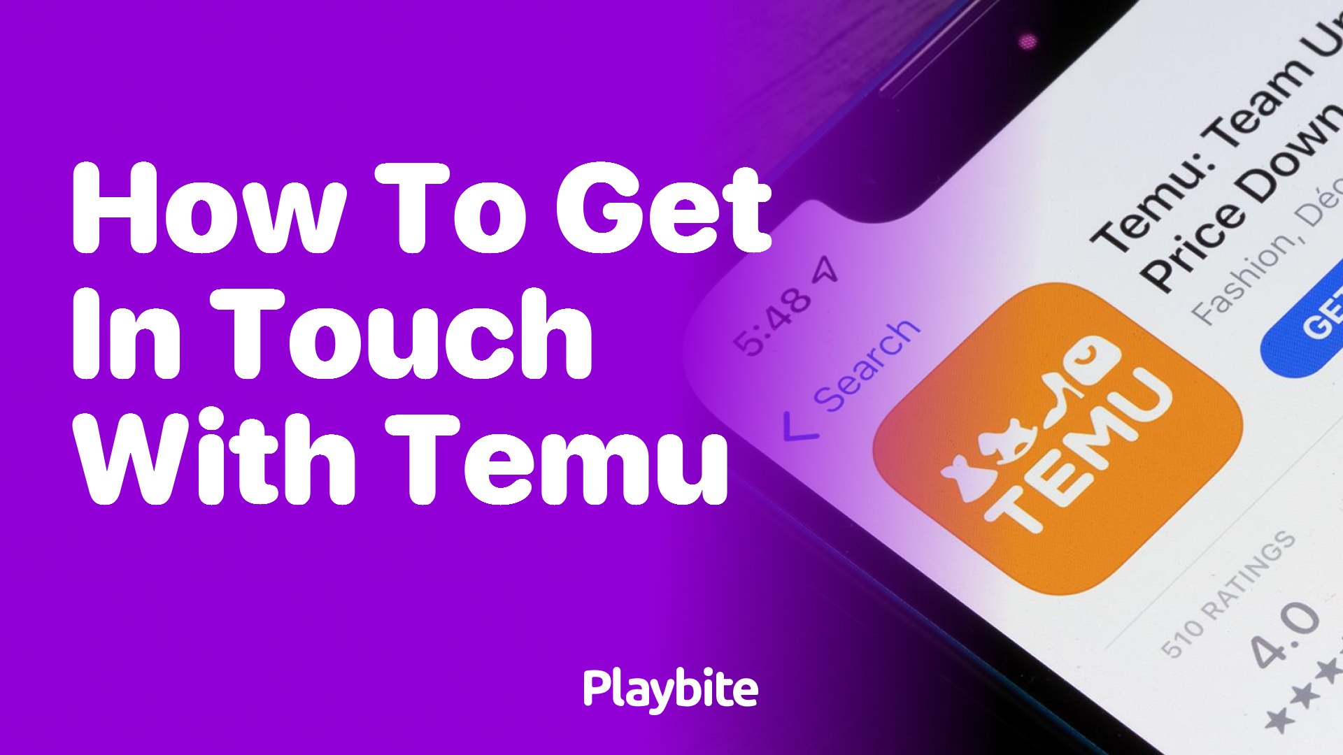 How to Get in Touch with Temu: A Quick Guide