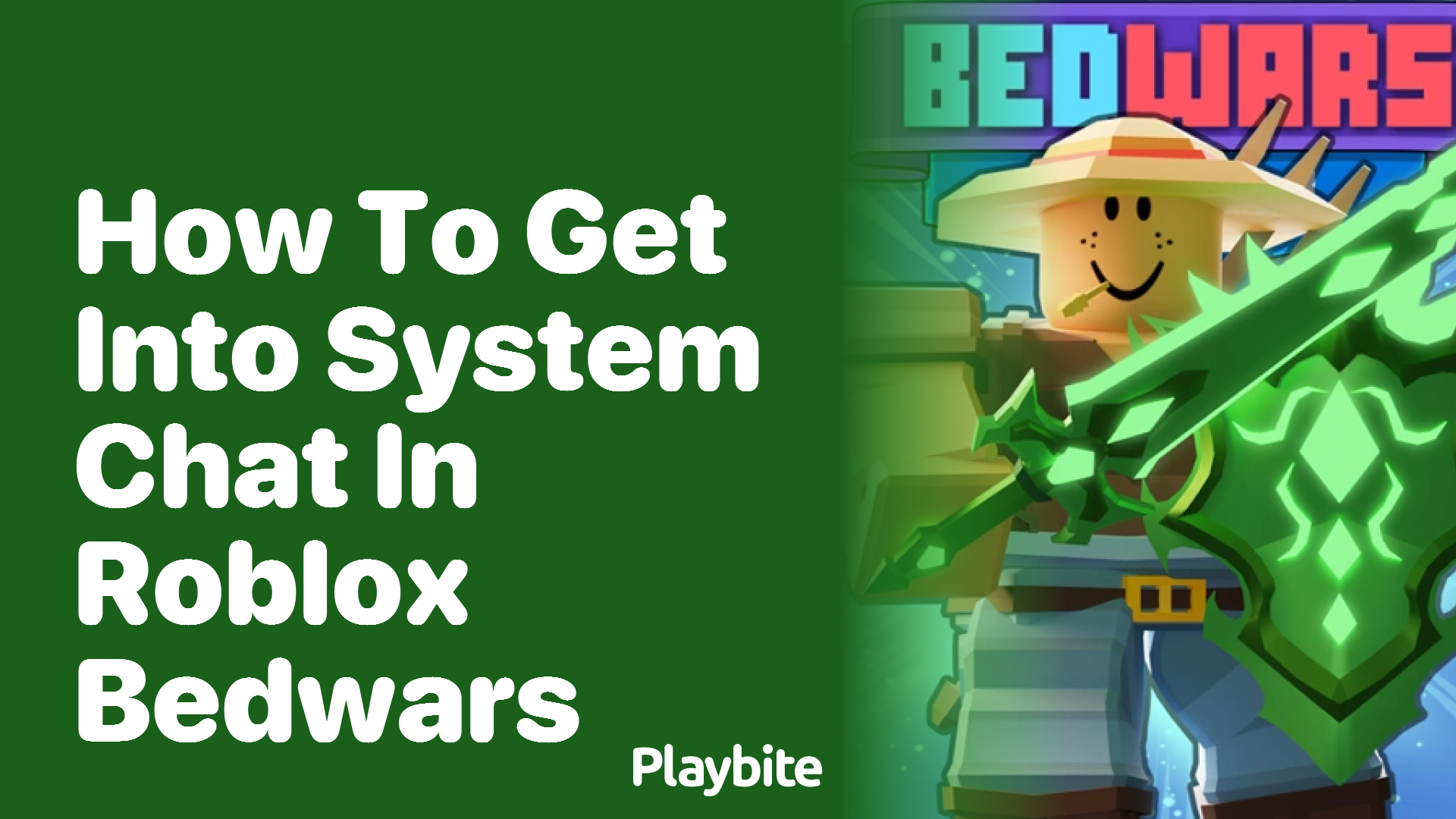 How to Get Into System Chat in Roblox Bedwars