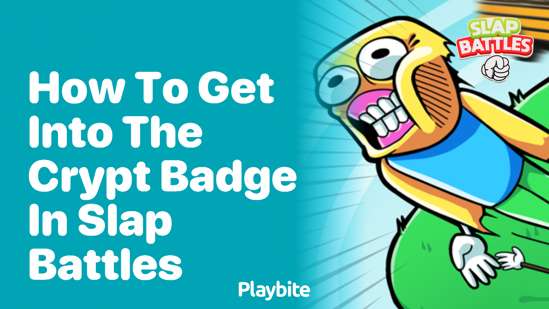 How to Get the Crypt Badge in Slap Battles