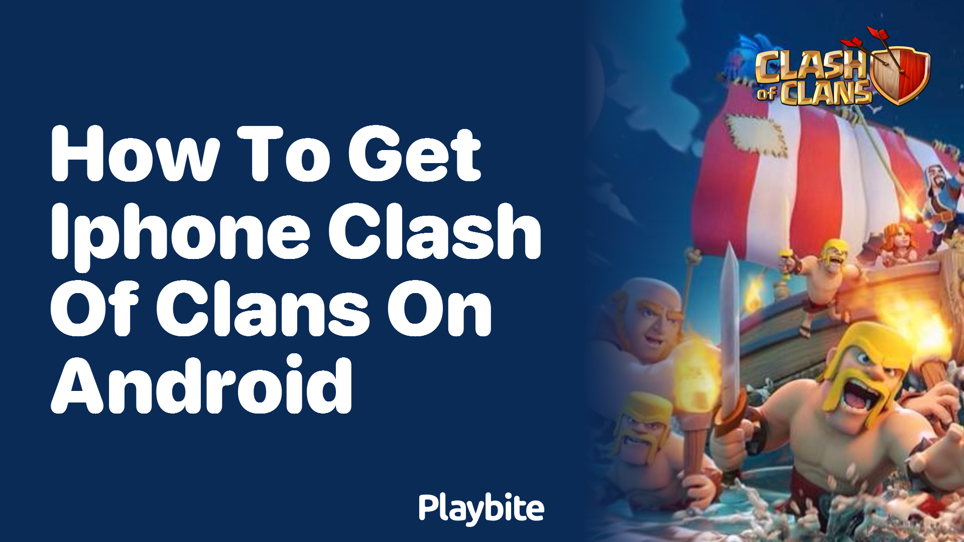 How to Play iPhone Clash of Clans on Android?