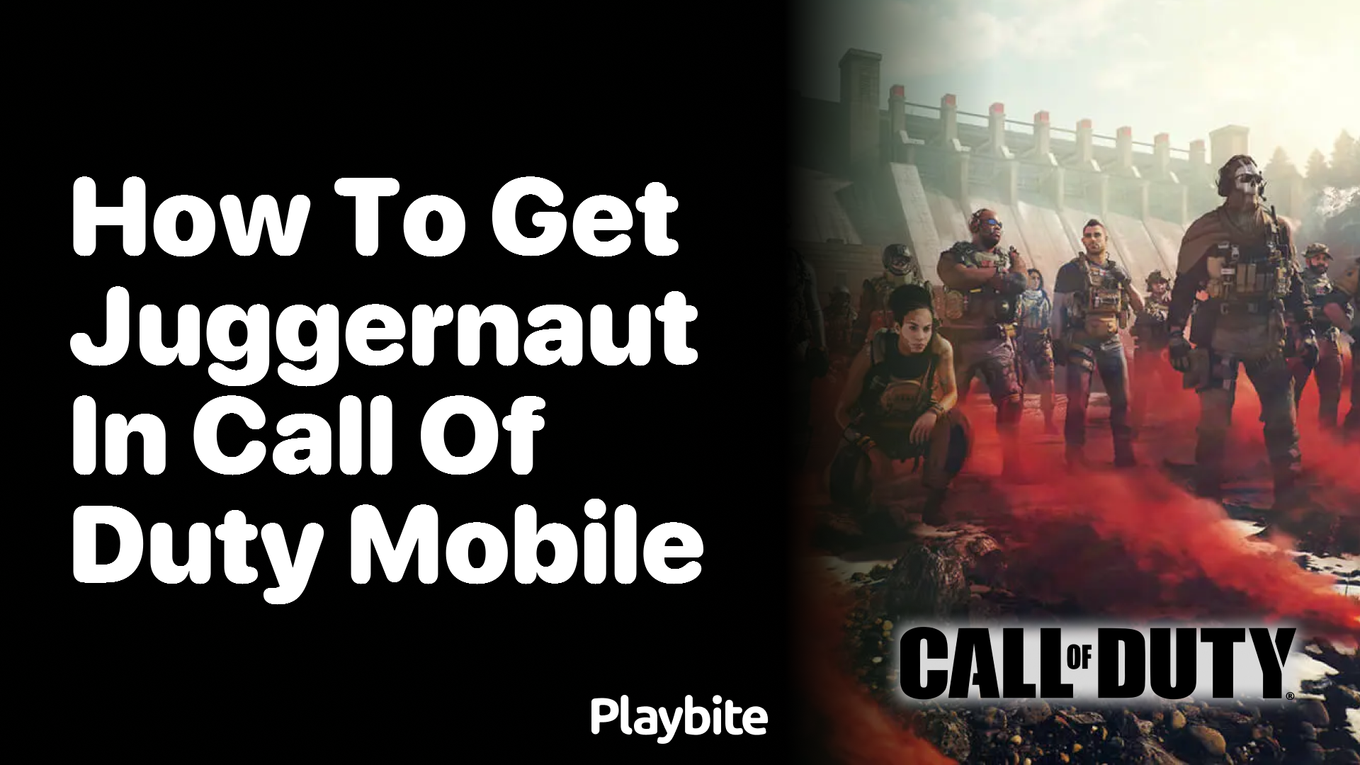 How to Get Juggernaut in Call of Duty Mobile