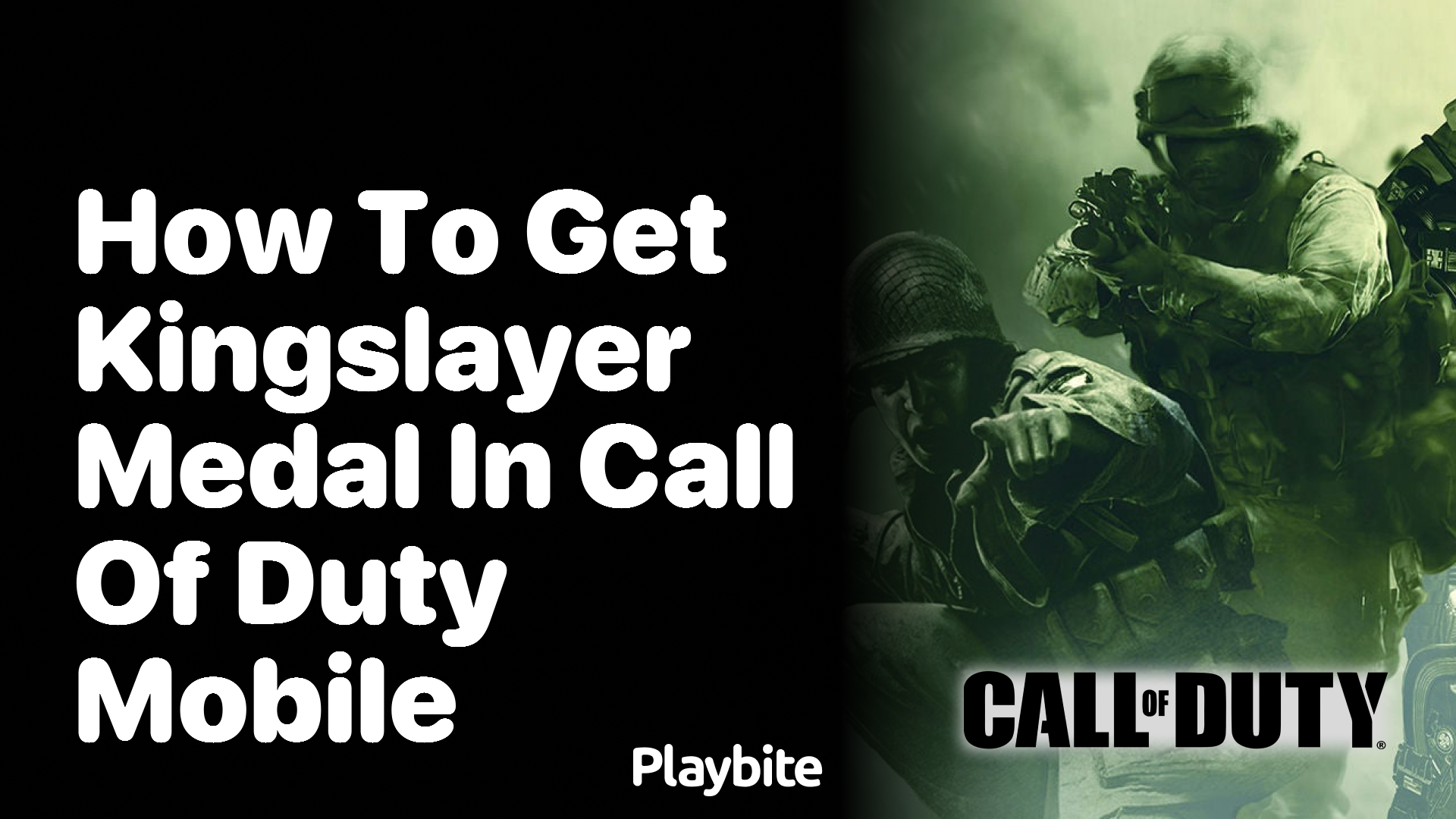 How to Get the Kingslayer Medal in Call of Duty Mobile