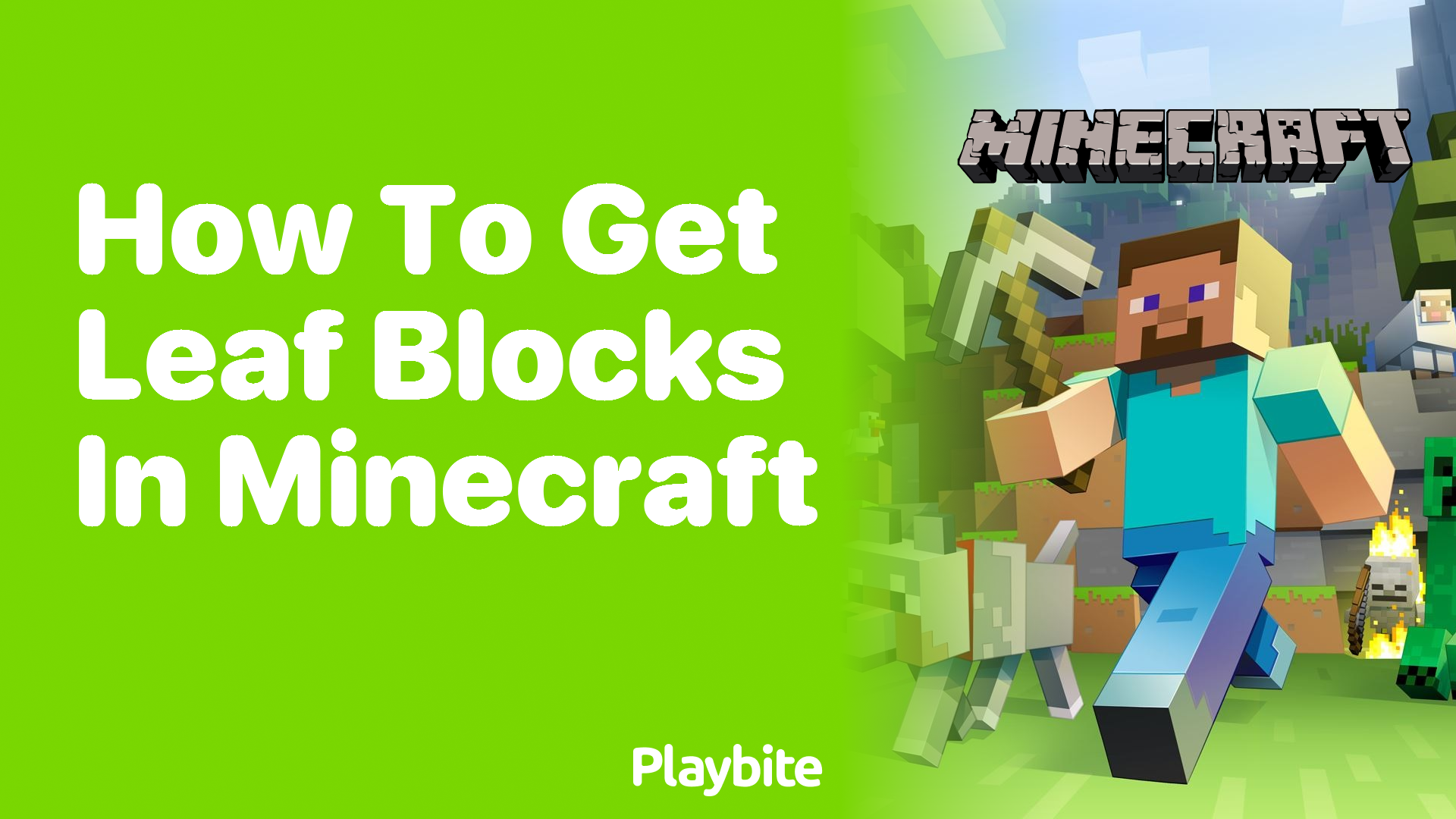 How to Get Leaf Blocks in Minecraft: A Simple Guide