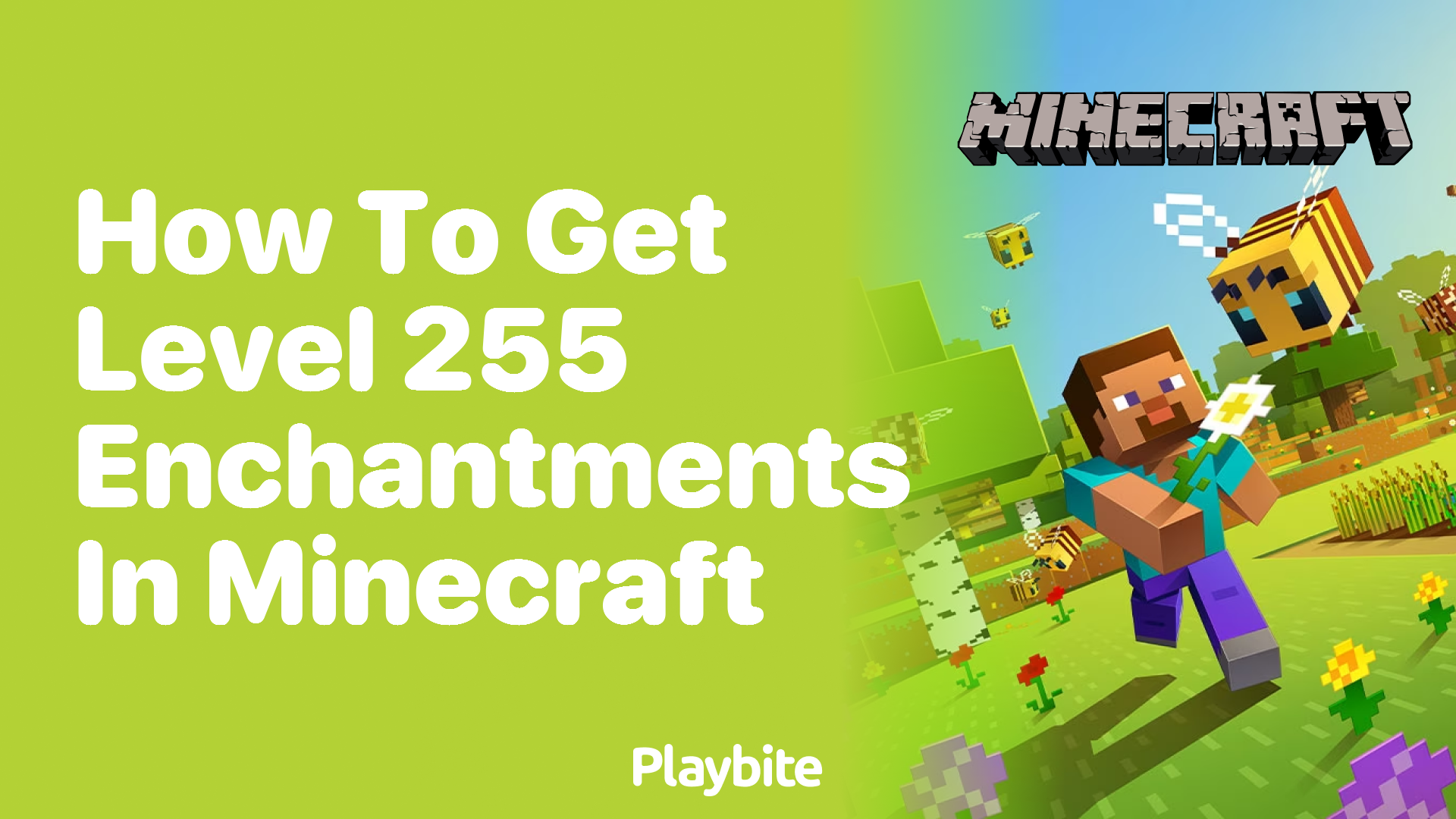 How to get level 255 enchantments in Minecraft Java Edition