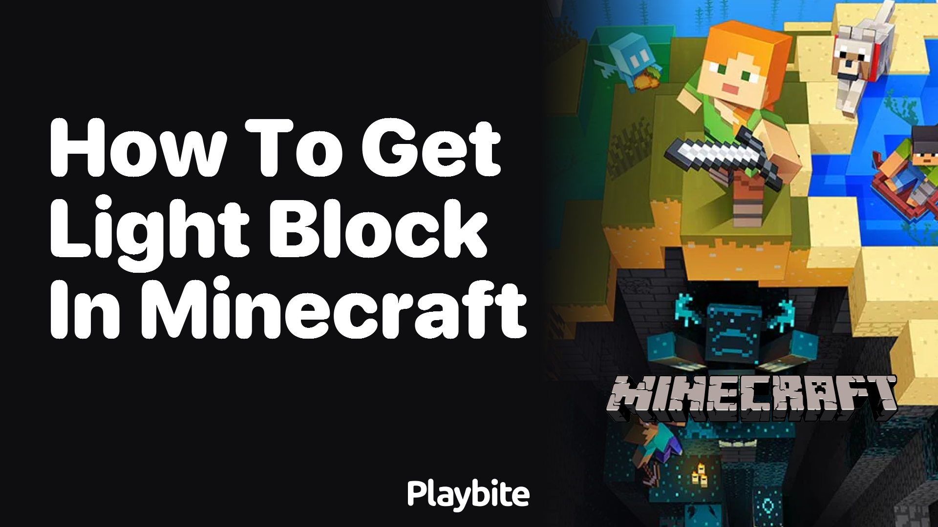 How to Get Light Block in Minecraft