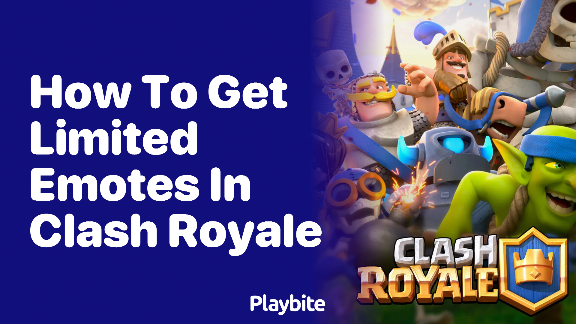 How to Get Limited Emotes in Clash Royale