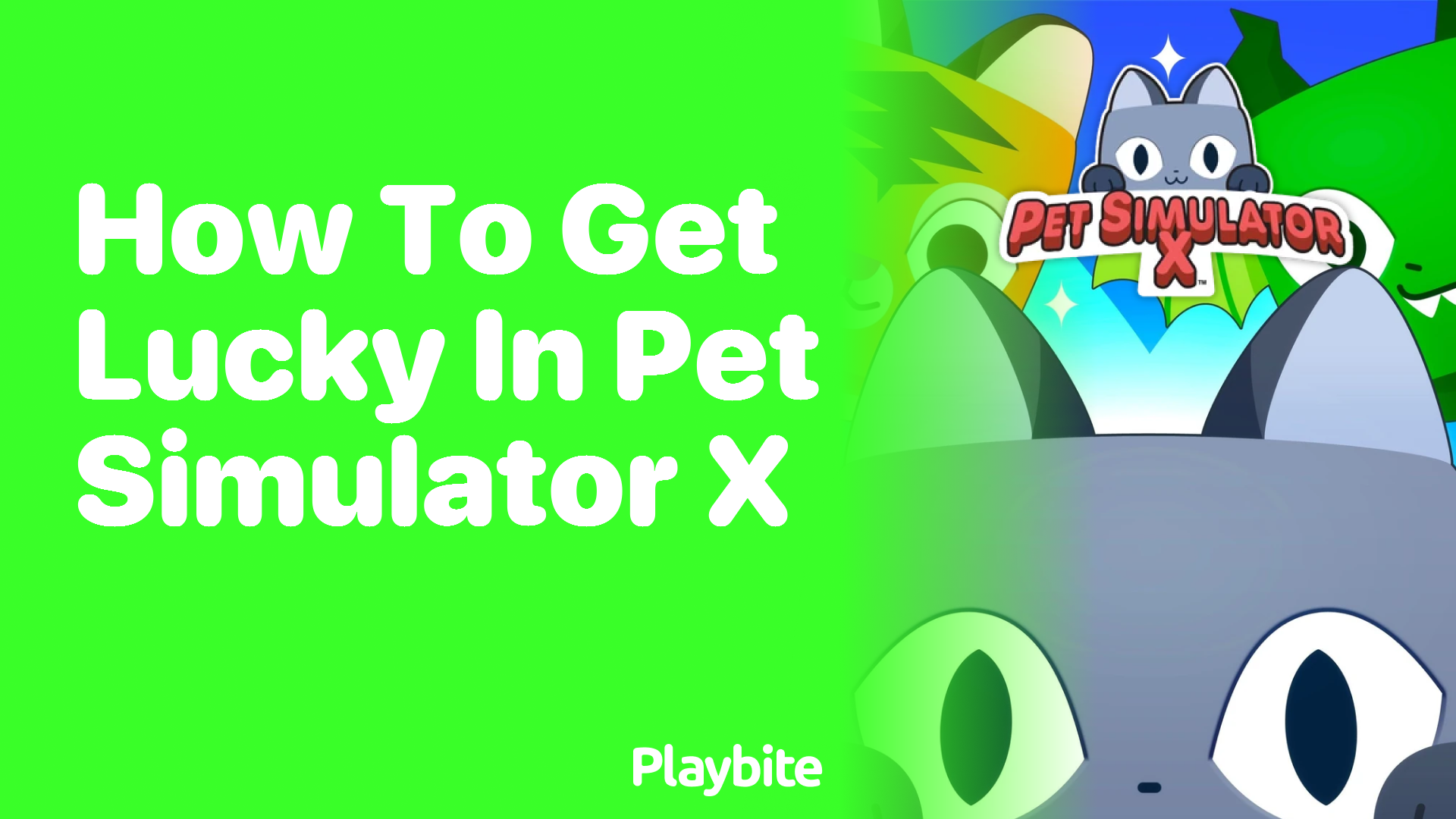 How to Get Lucky in Pet Simulator X