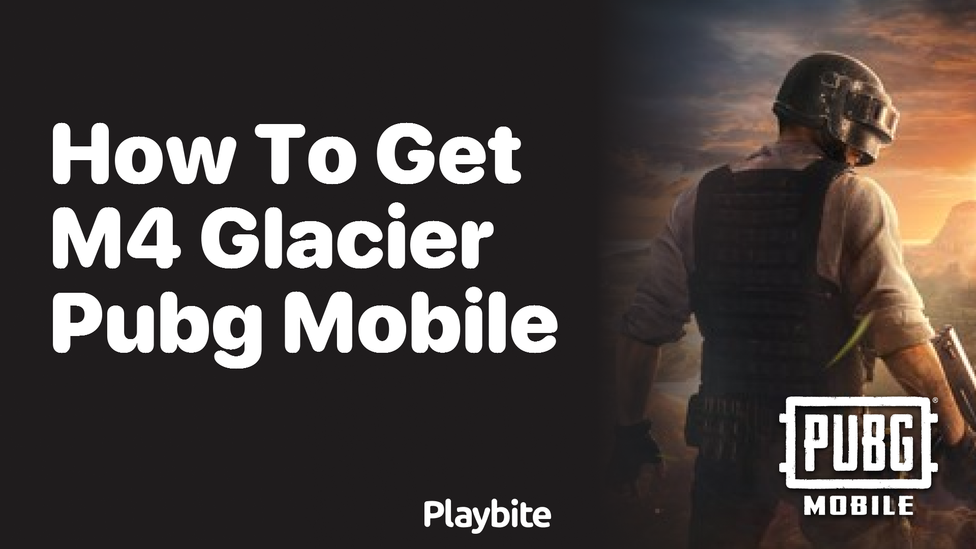 How to Get the M4 Glacier in PUBG Mobile