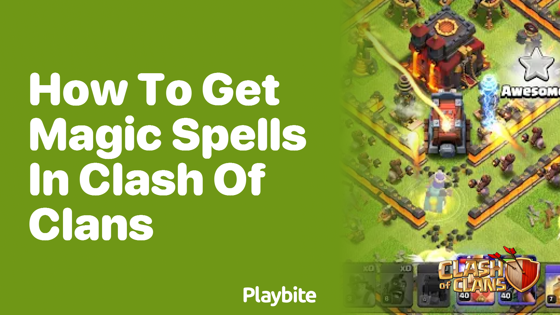 How to Get Magic Spells in Clash of Clans