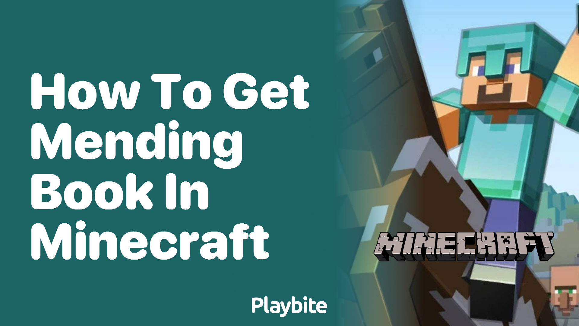 How to Get a Mending Book in Minecraft