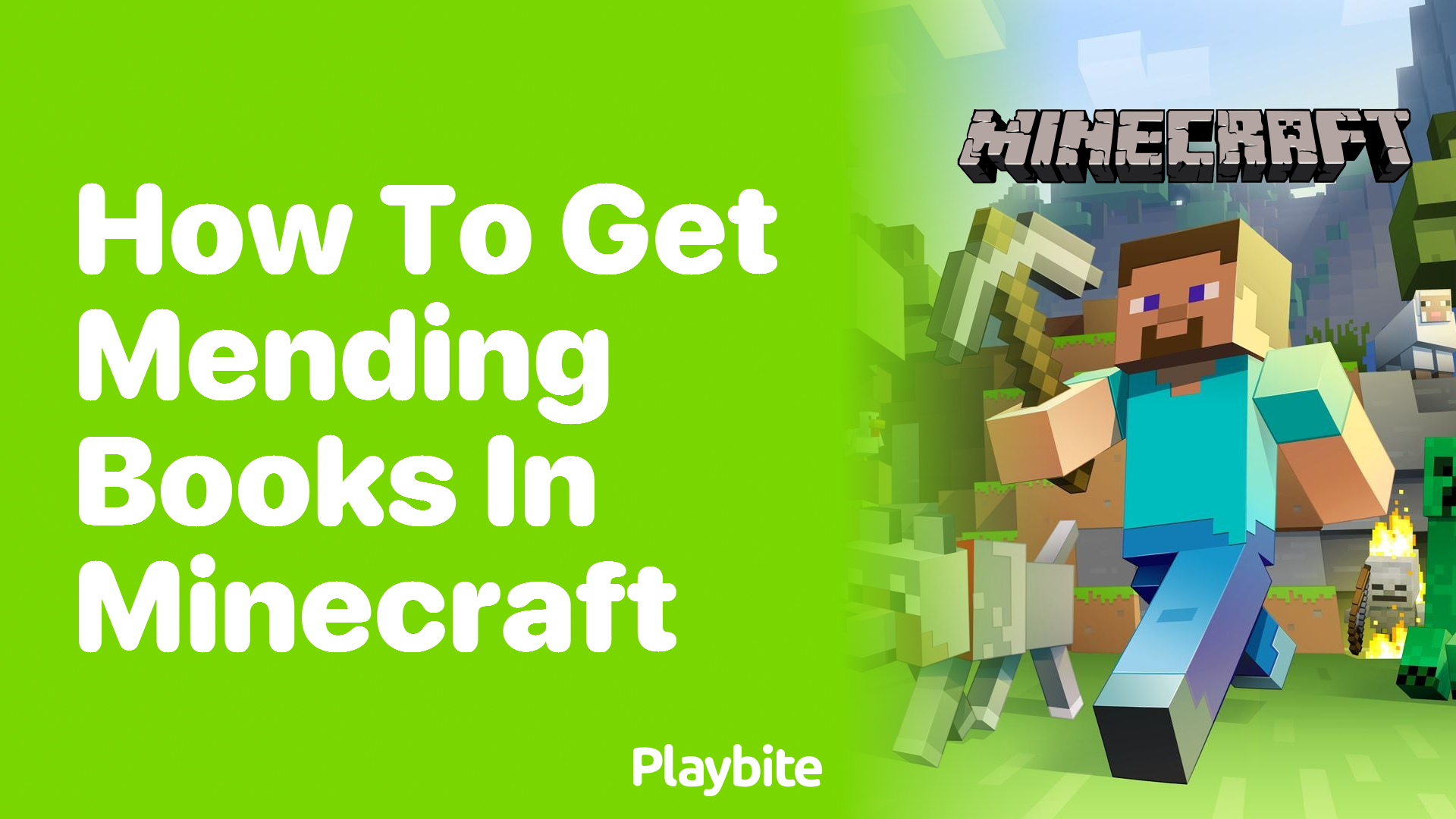 How to Get Mending Books in Minecraft