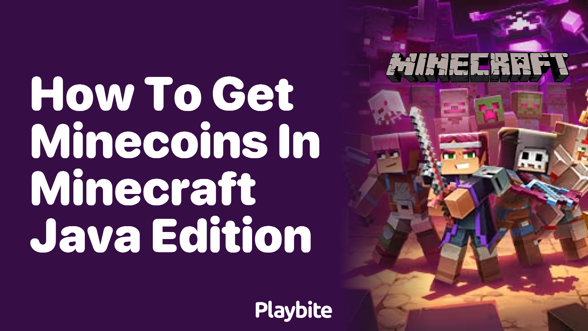 How to Get Minecoins in Minecraft Java Edition