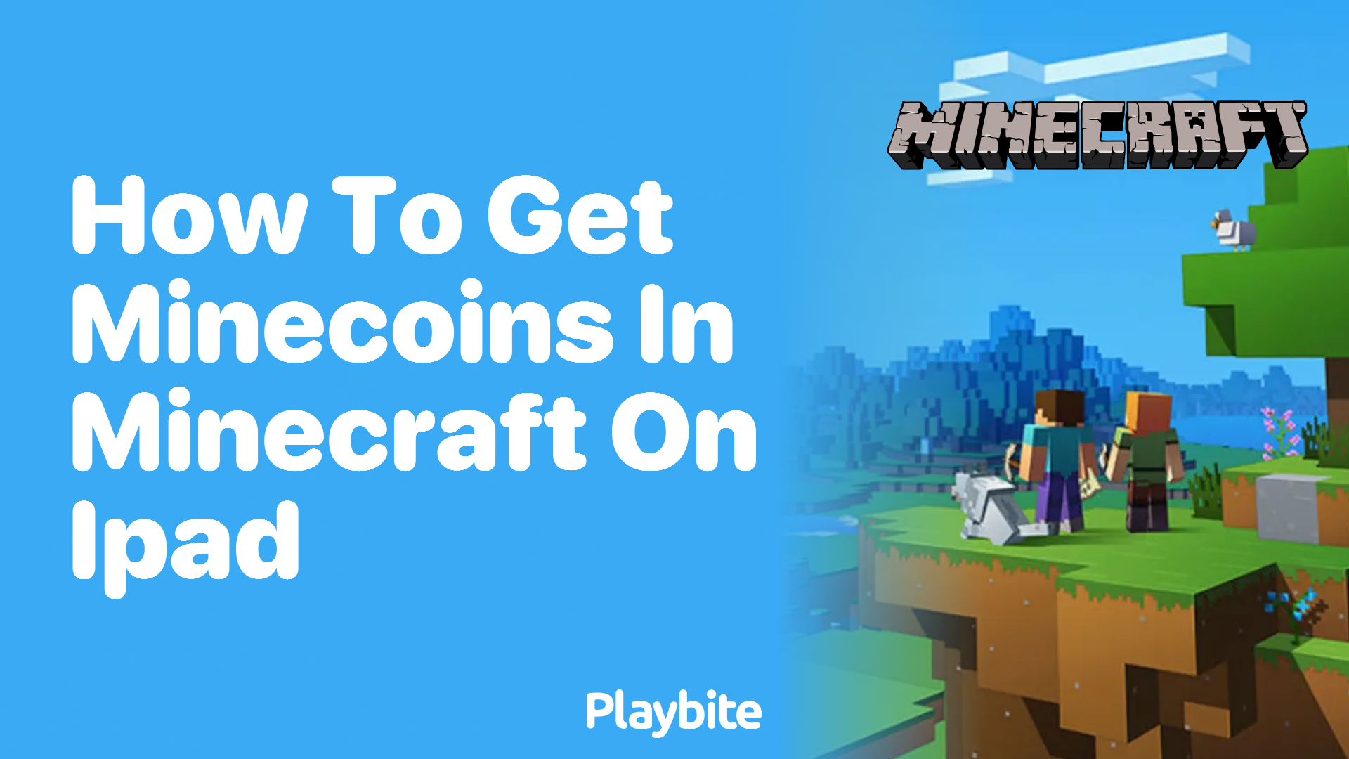 how to get minecoins for free on ipad