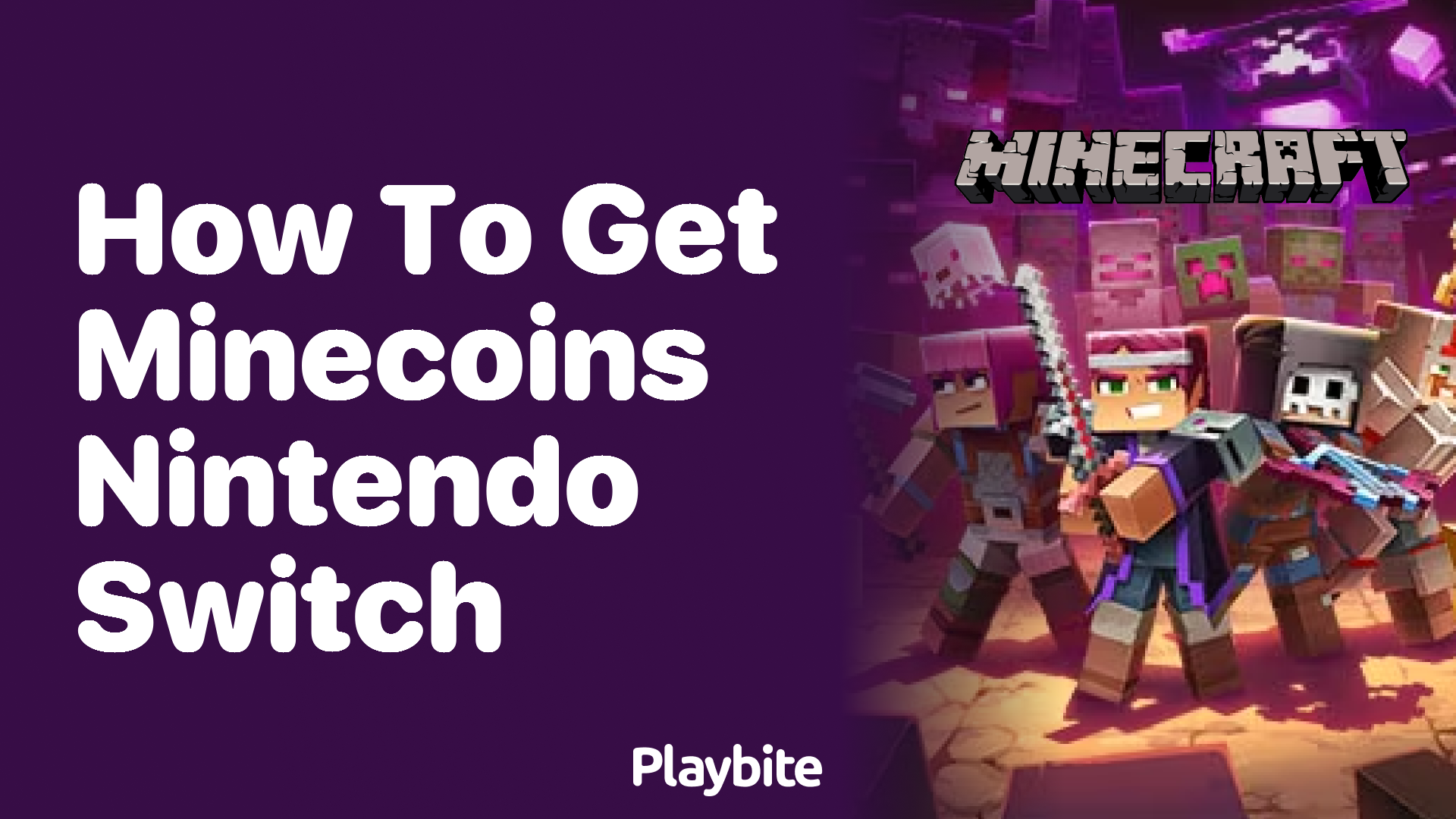 how to get minecoins for free 2024 nintendo switch