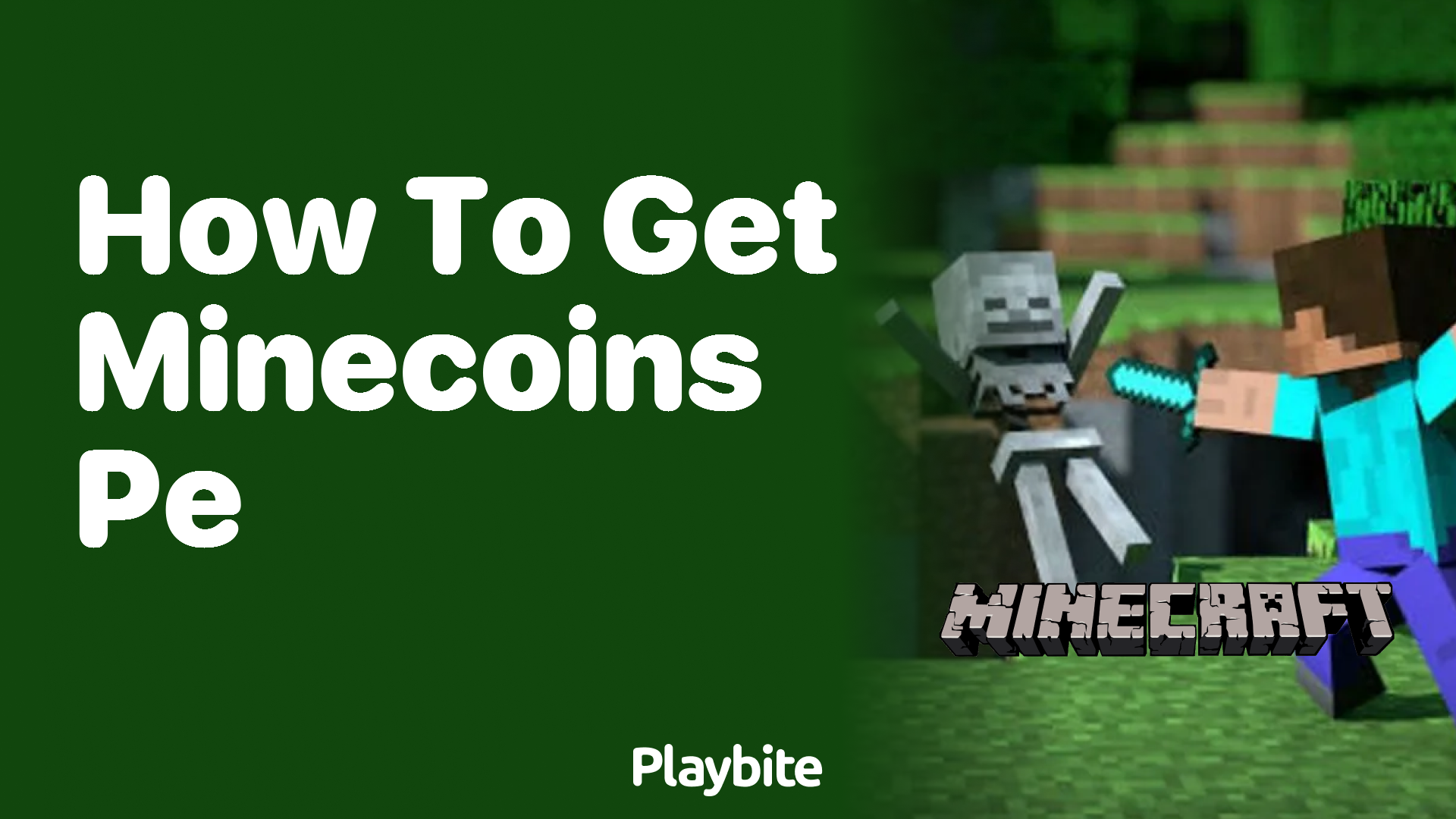 How to Get Minecoins in Minecraft Pocket Edition