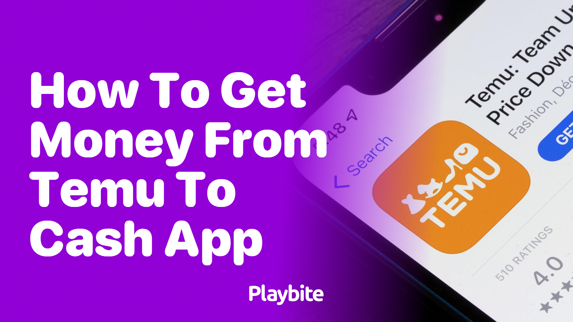 How to Get Money From Temu to Cash App