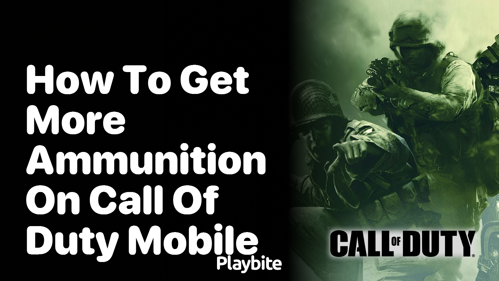 How to Get More Ammunition on Call of Duty Mobile