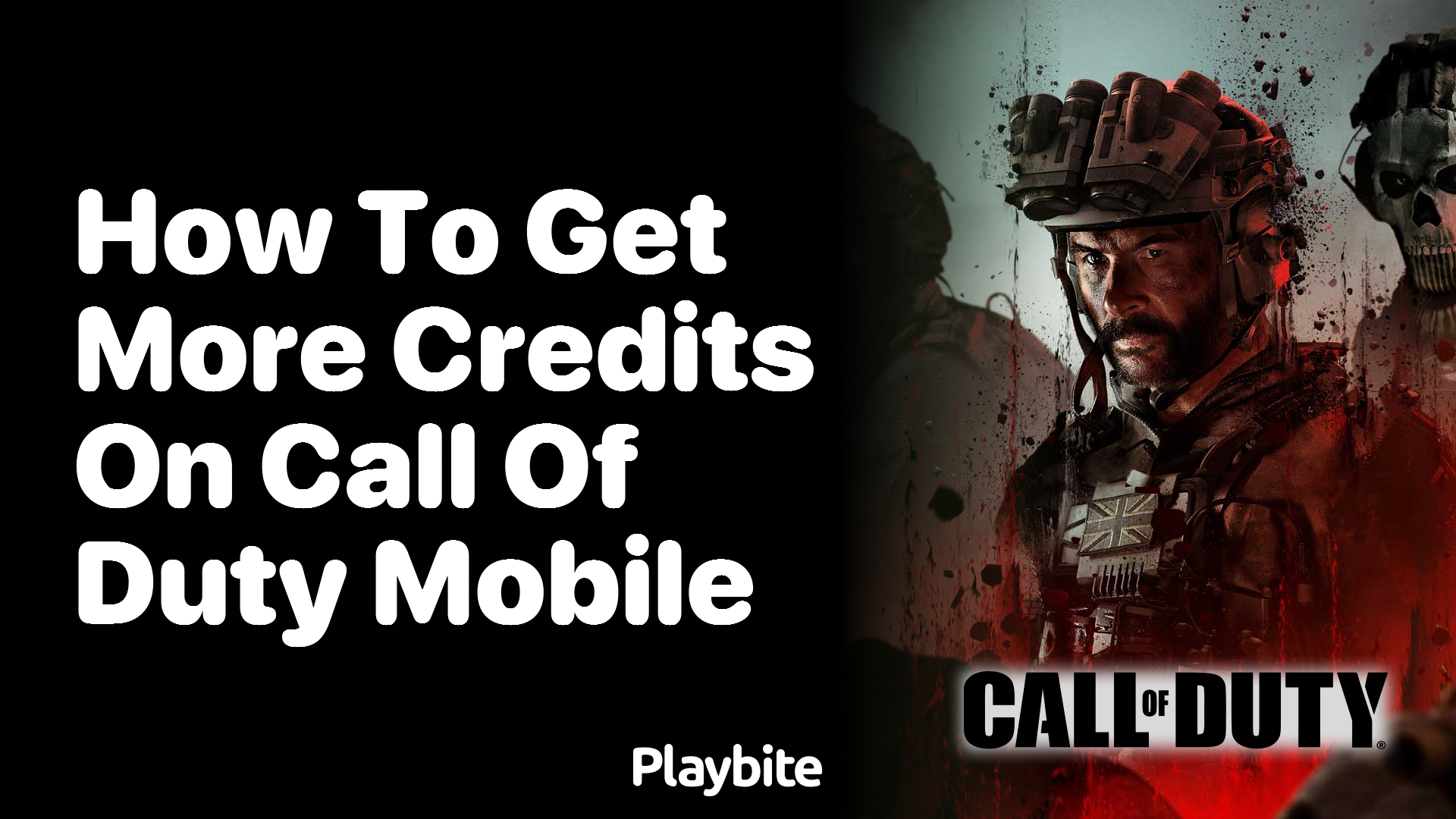 How to Get More Credits on Call of Duty Mobile