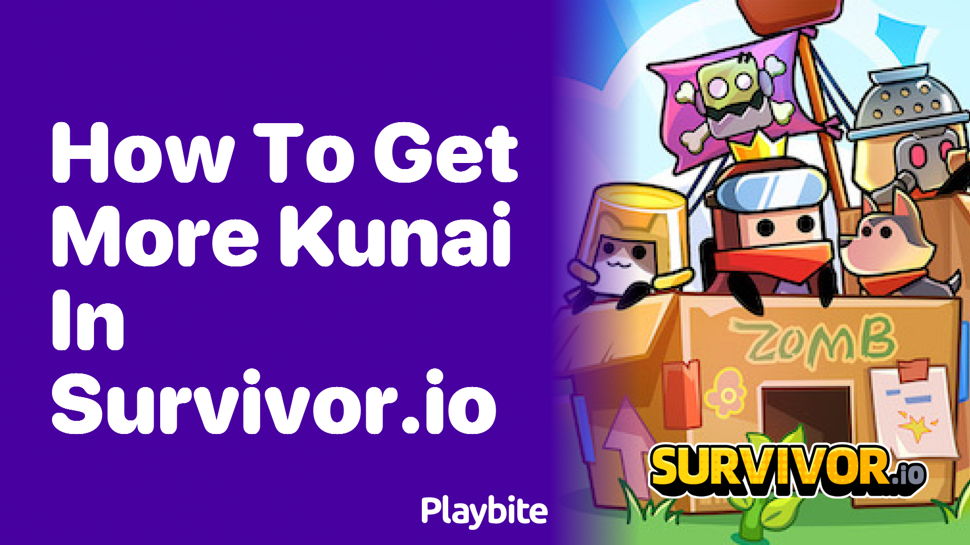 How to Get More Kunai in Survivor.io: A Quick Guide