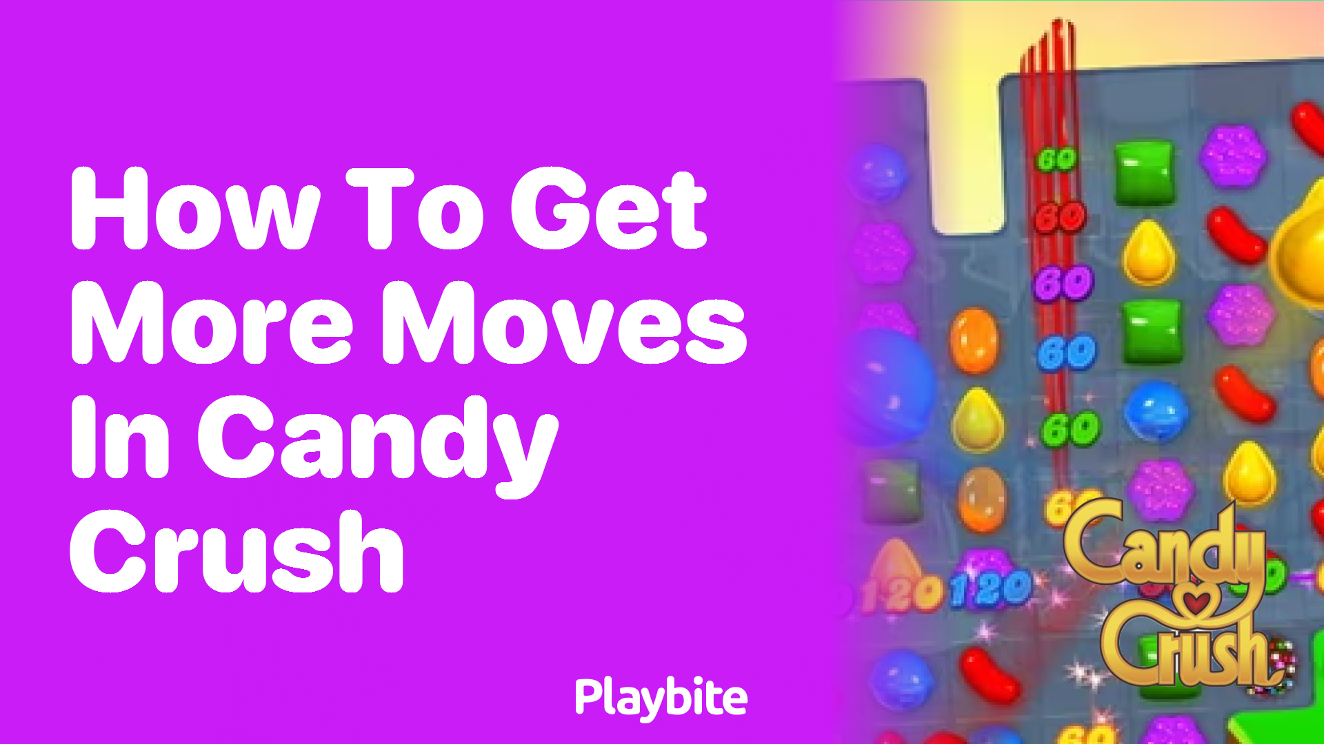 How to get more moves in Candy Crush?