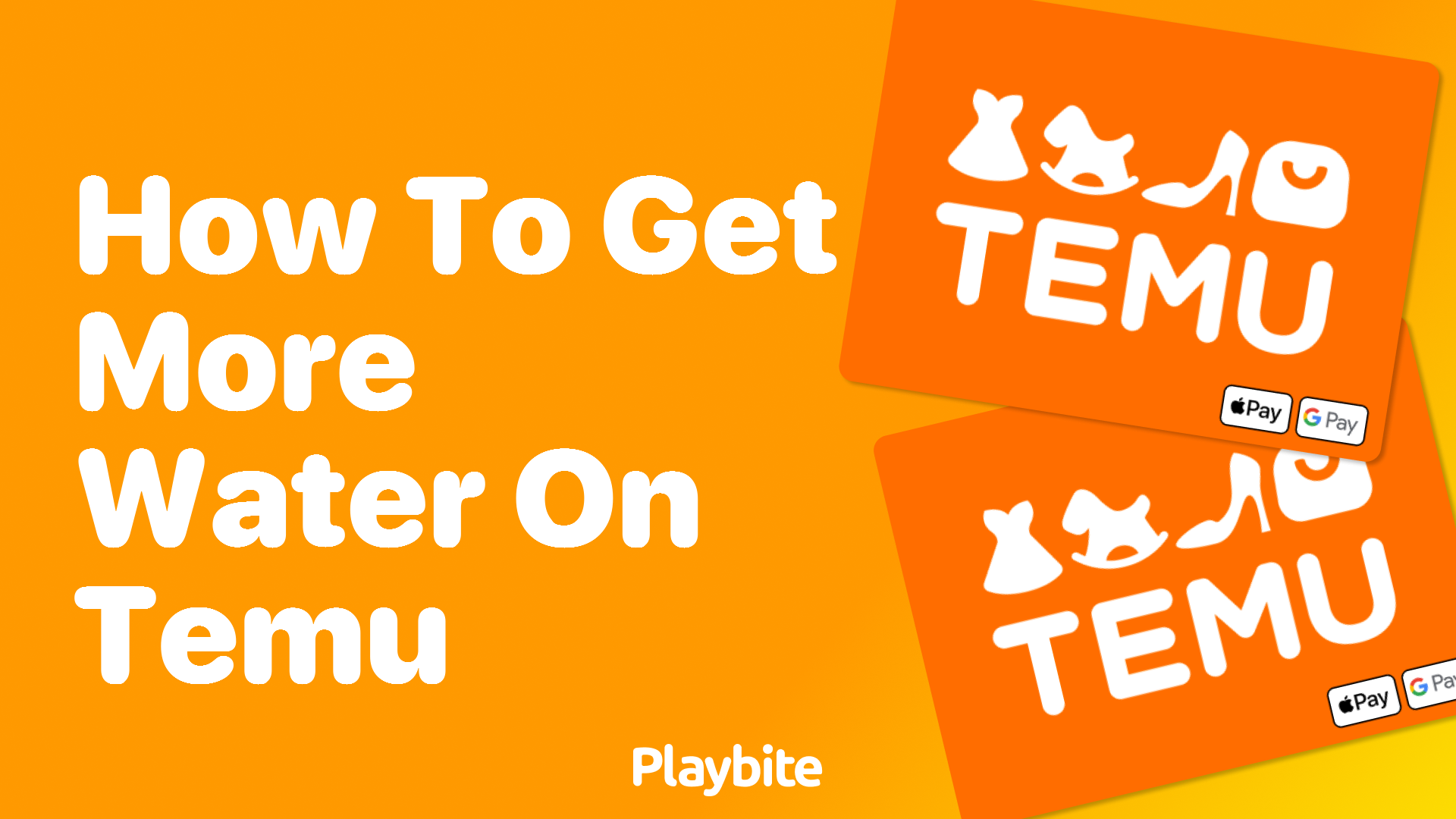 How to Get More Water on Temu: A Quick Guide