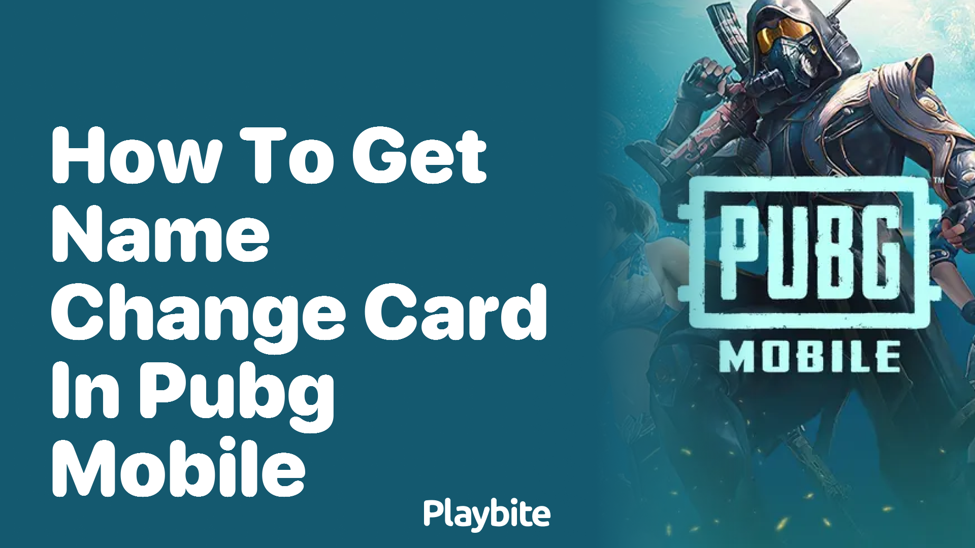 How to Get a Name Change Card in PUBG Mobile