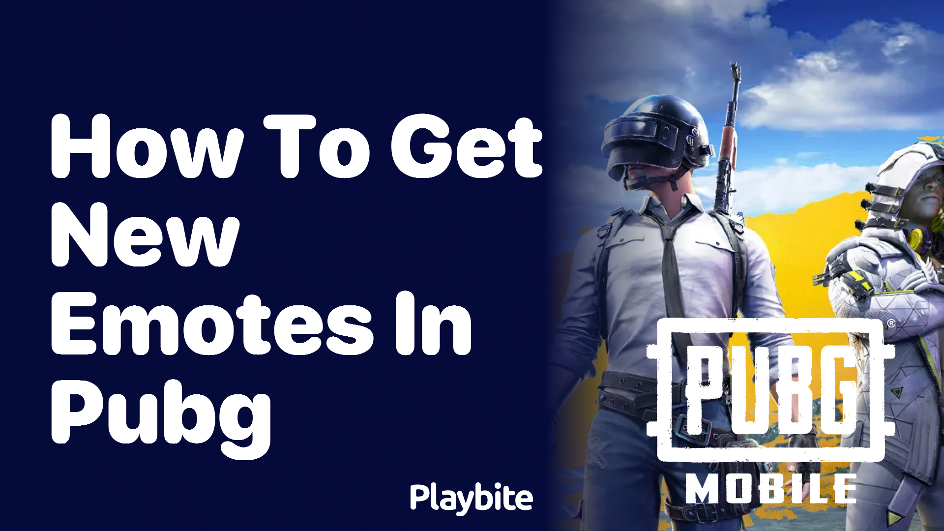 How to Get New Emotes in PUBG Mobile