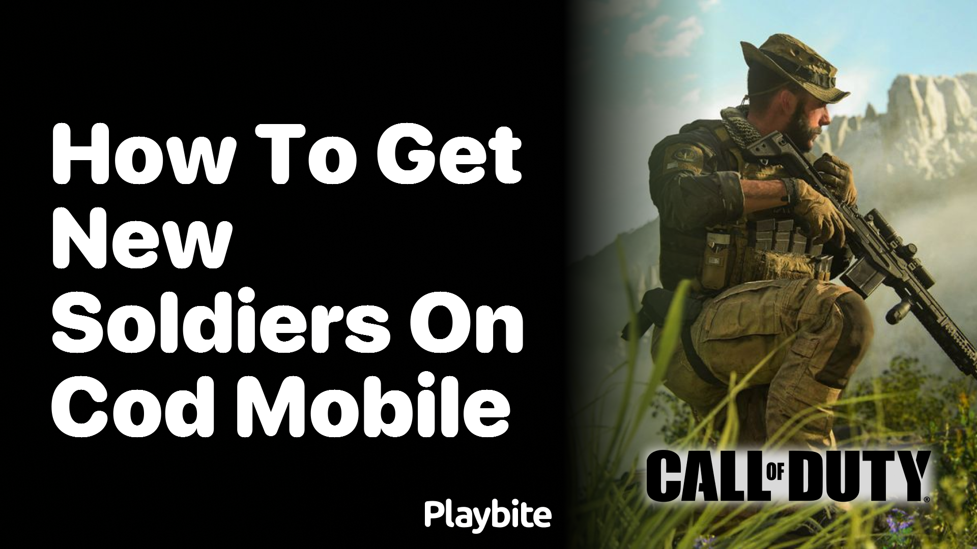 How to Get New Soldiers on COD Mobile