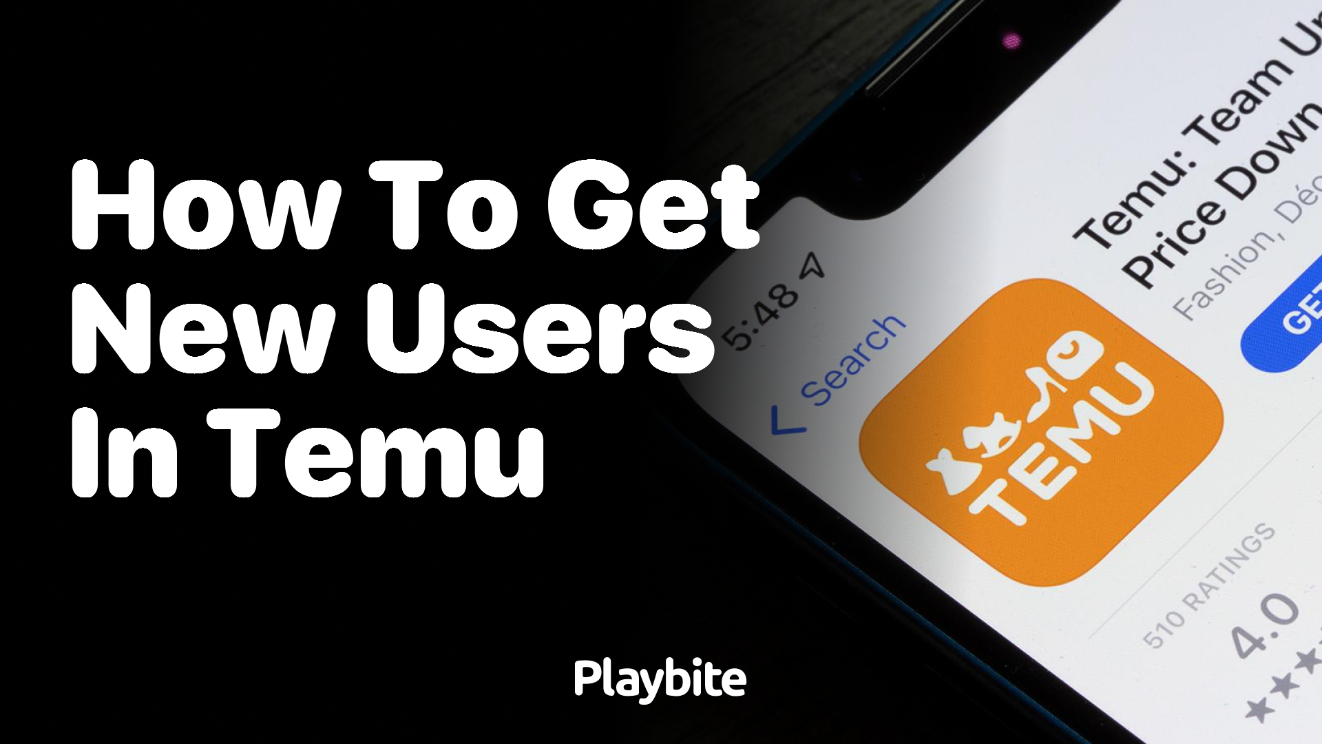 How to Attract New Users in Temu?