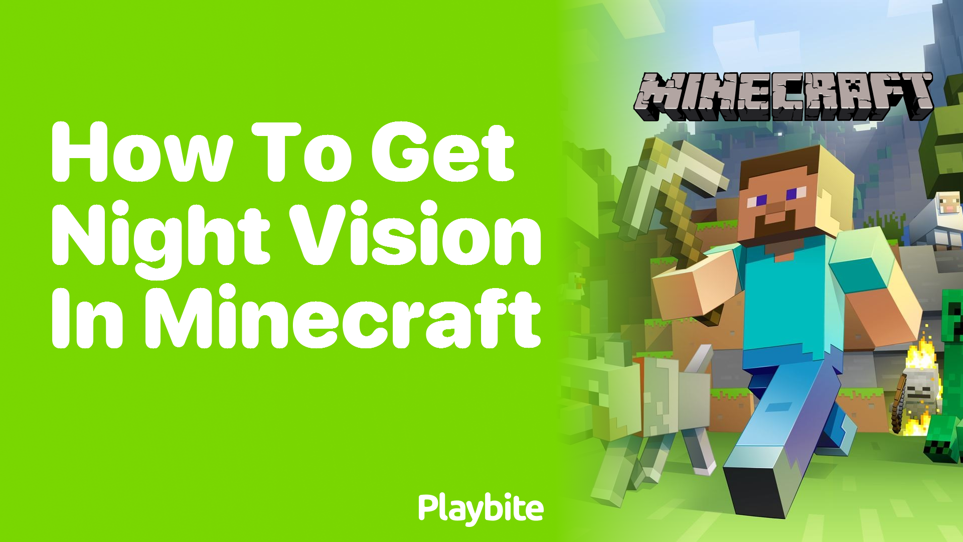 How to Get Night Vision in Minecraft