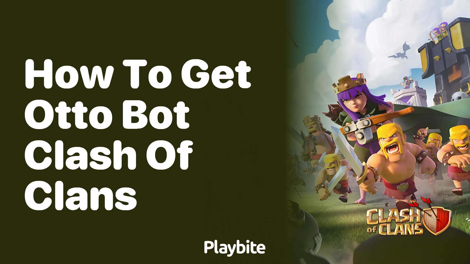 How to Get Otto Bot in Clash of Clans