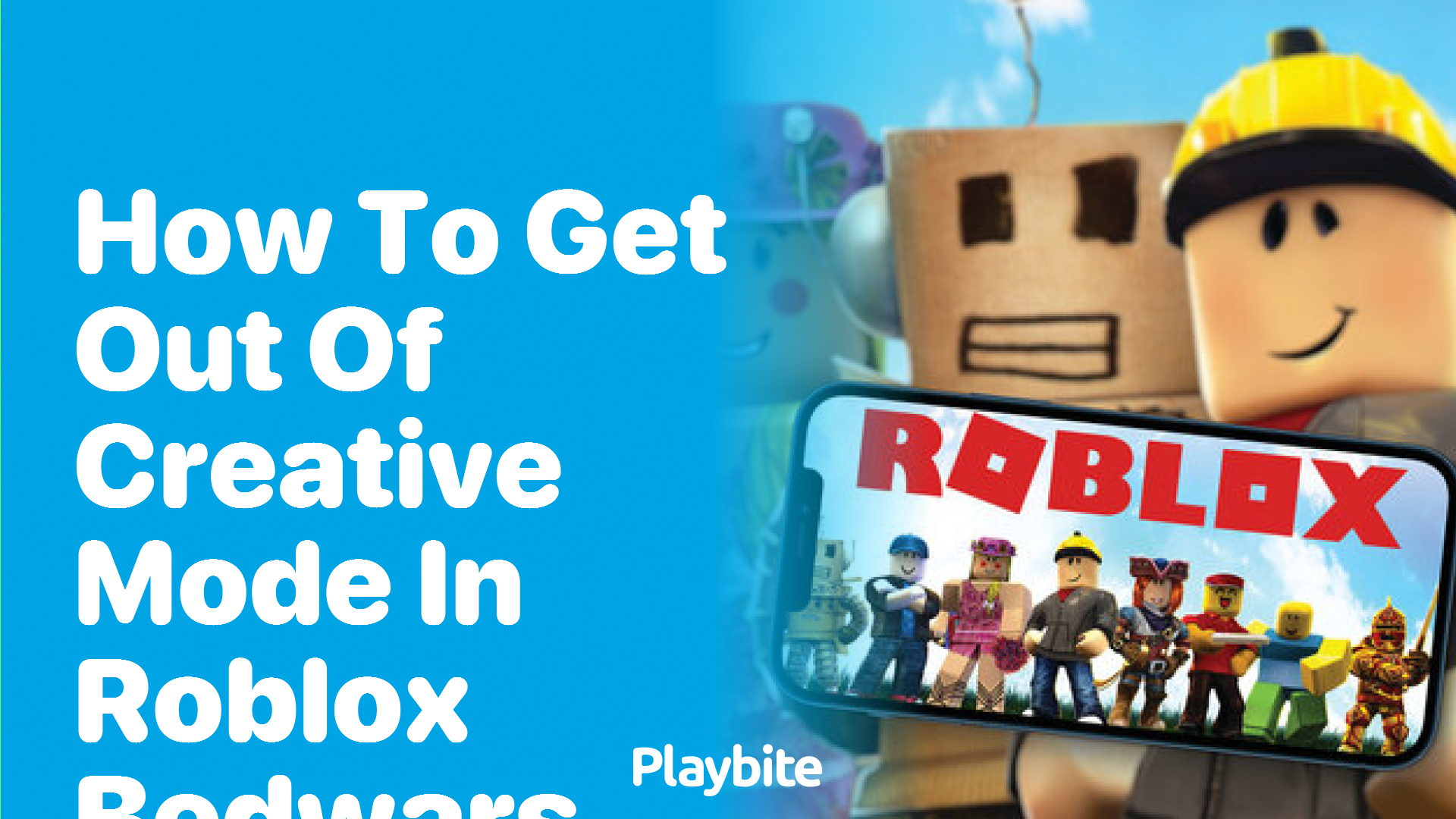 How to Escape Creative Mode in Roblox Bedwars - Playbite