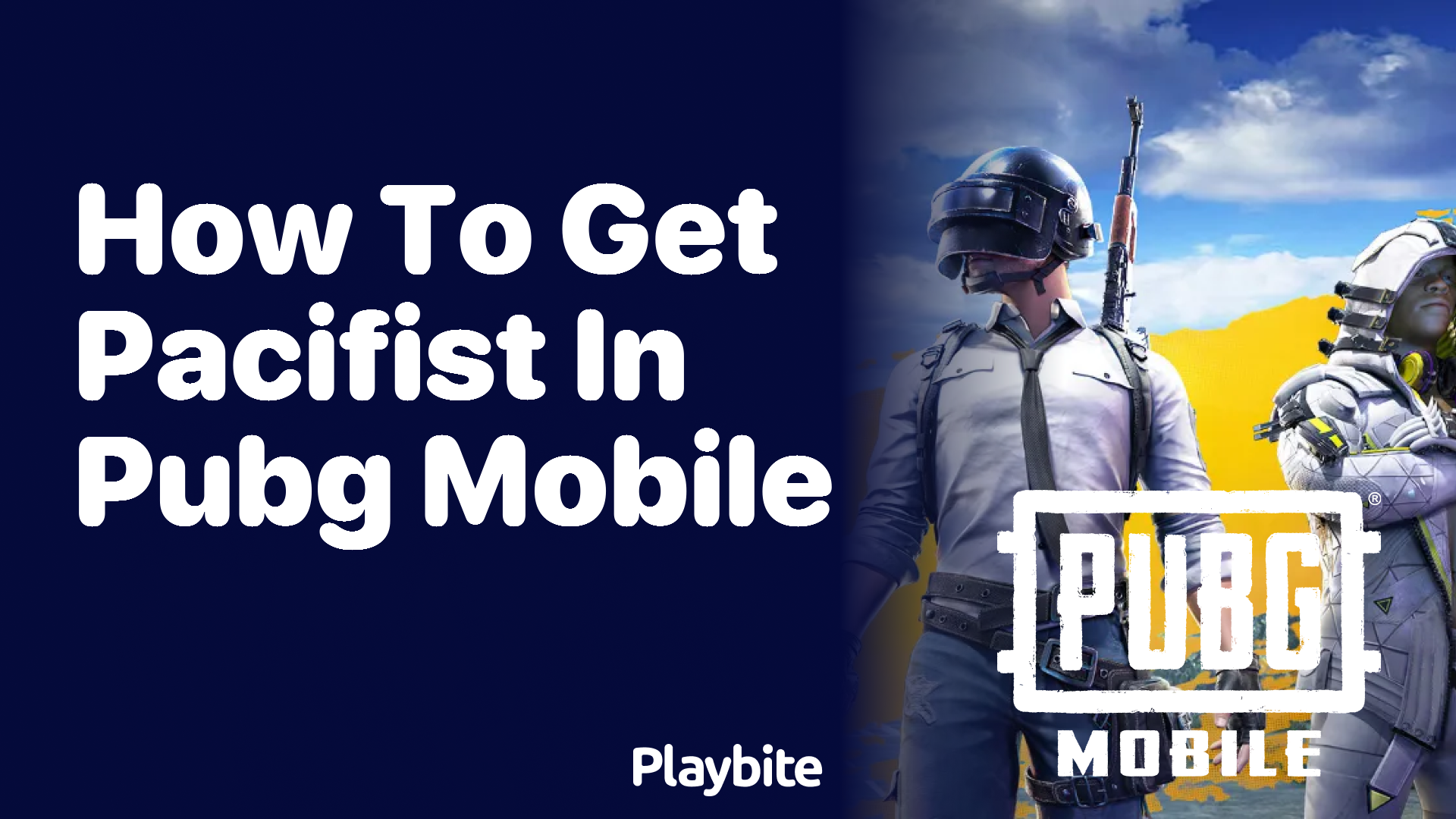 How to Get the Pacifist Title in PUBG Mobile