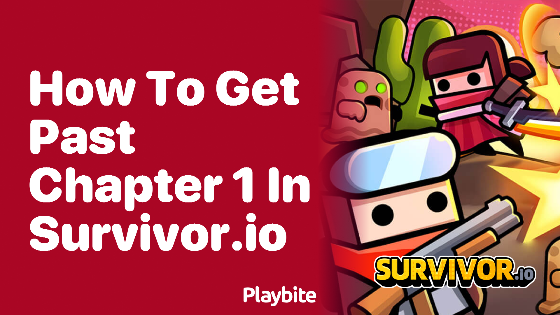 How to Get Past Chapter 1 in Survivor.io