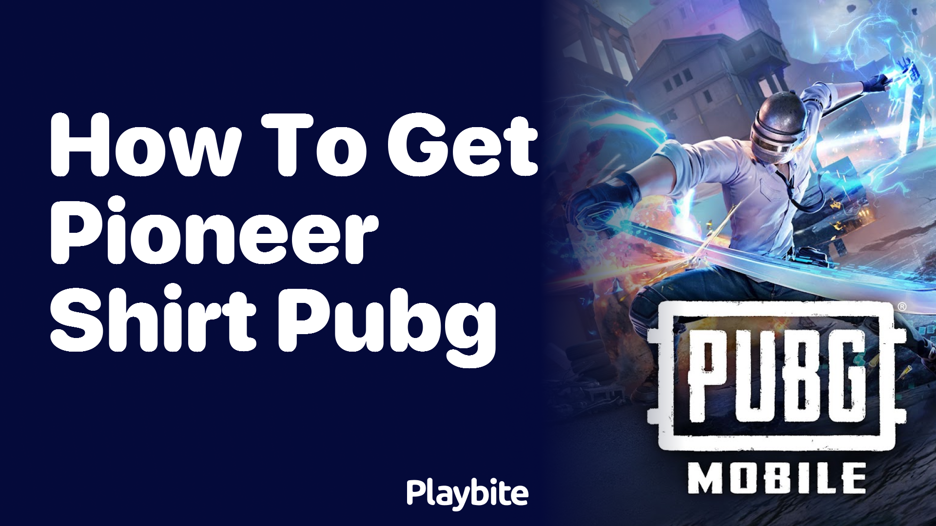 How to Get the Pioneer Shirt in PUBG Mobile