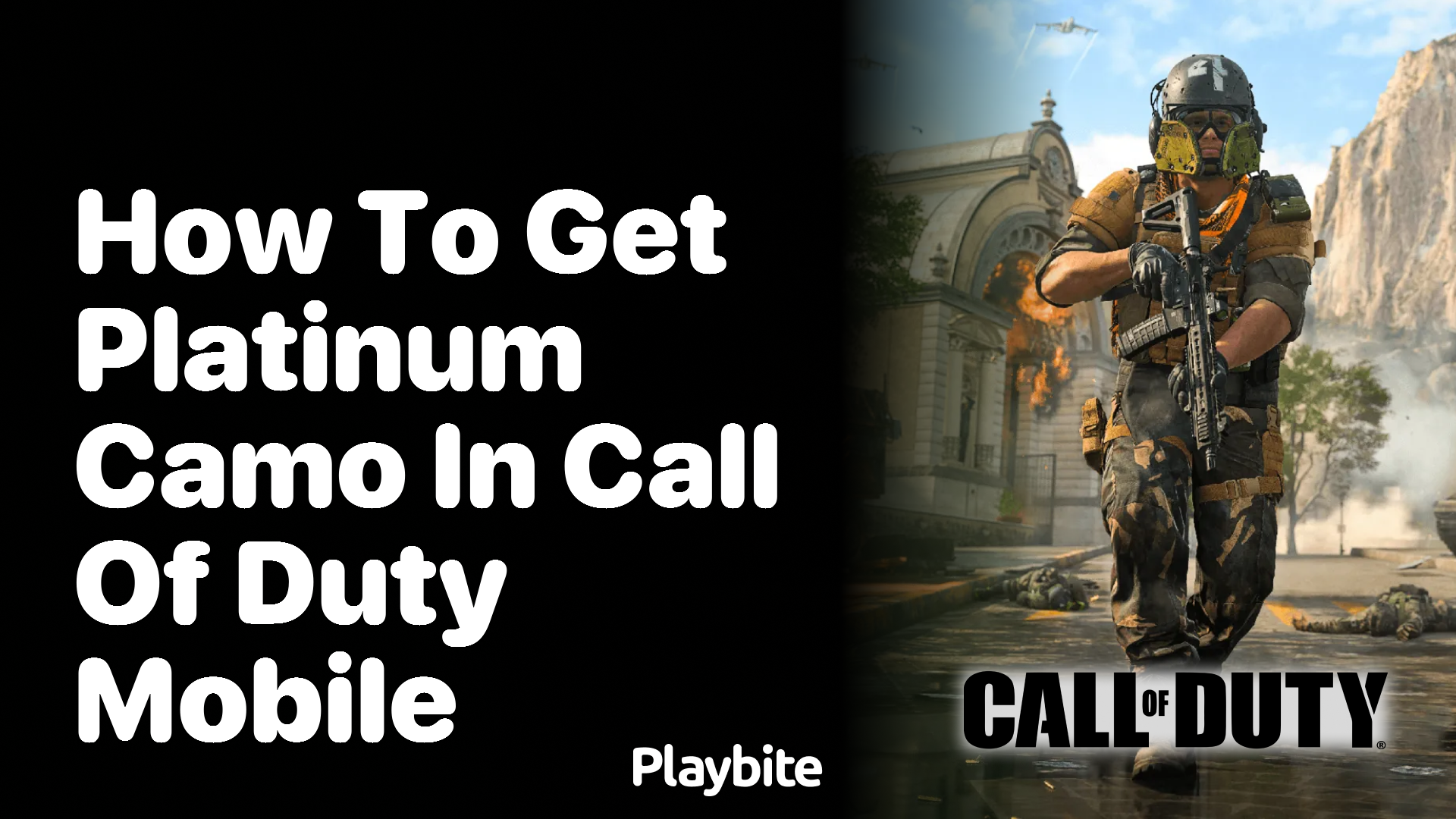 How to Get Platinum Camo in Call of Duty Mobile