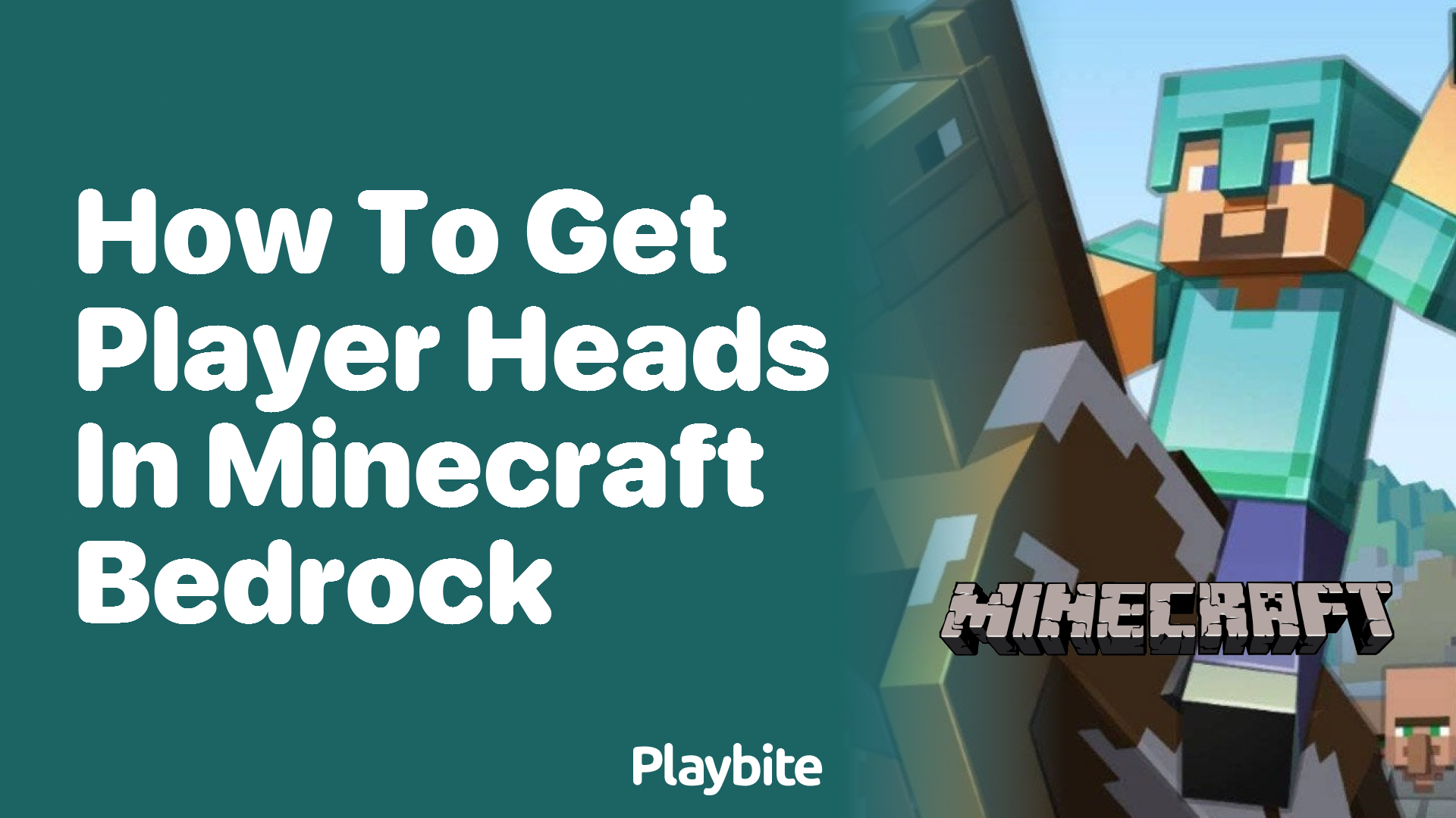 How To Get Player Heads In Minecraft Bedrock 2023