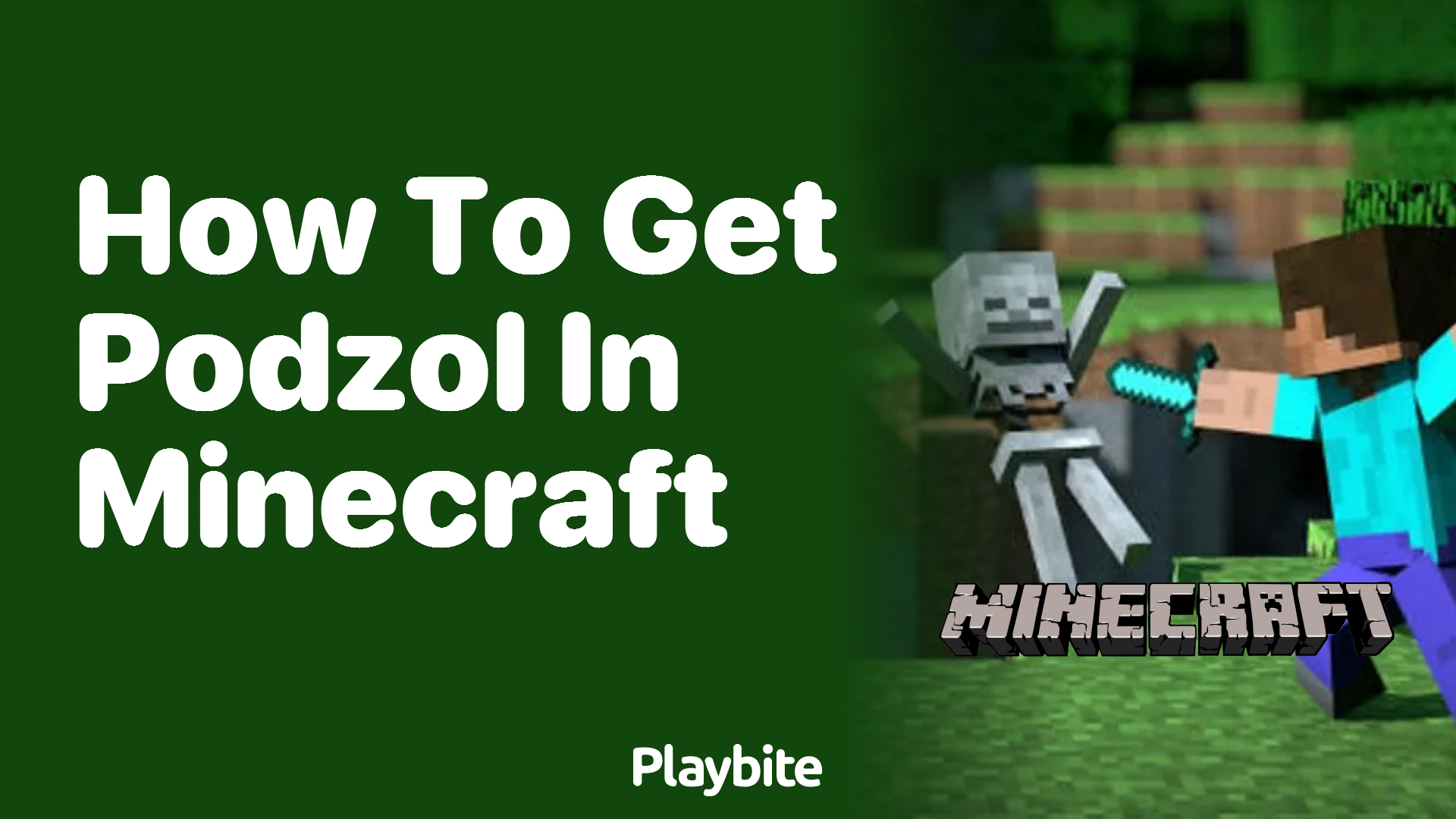 How to Get Podzol in Minecraft