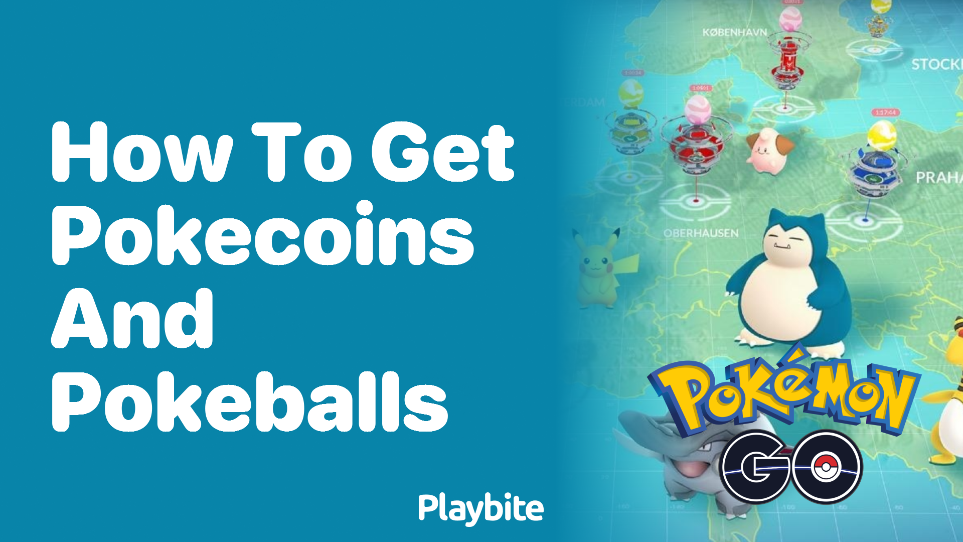 How to Get PokeCoins and PokeBalls in Pokemon GO